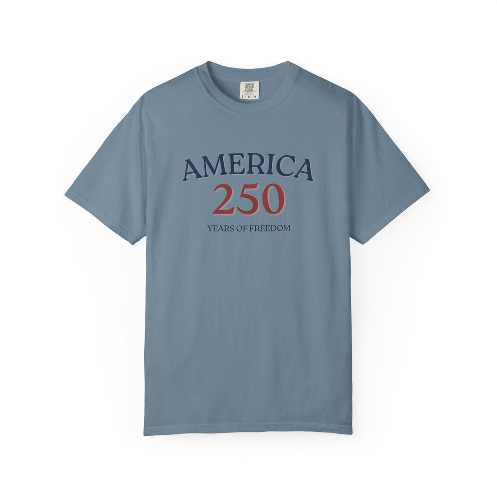 America 250 T-Shirt - Years of Freedom Patriotic Tee