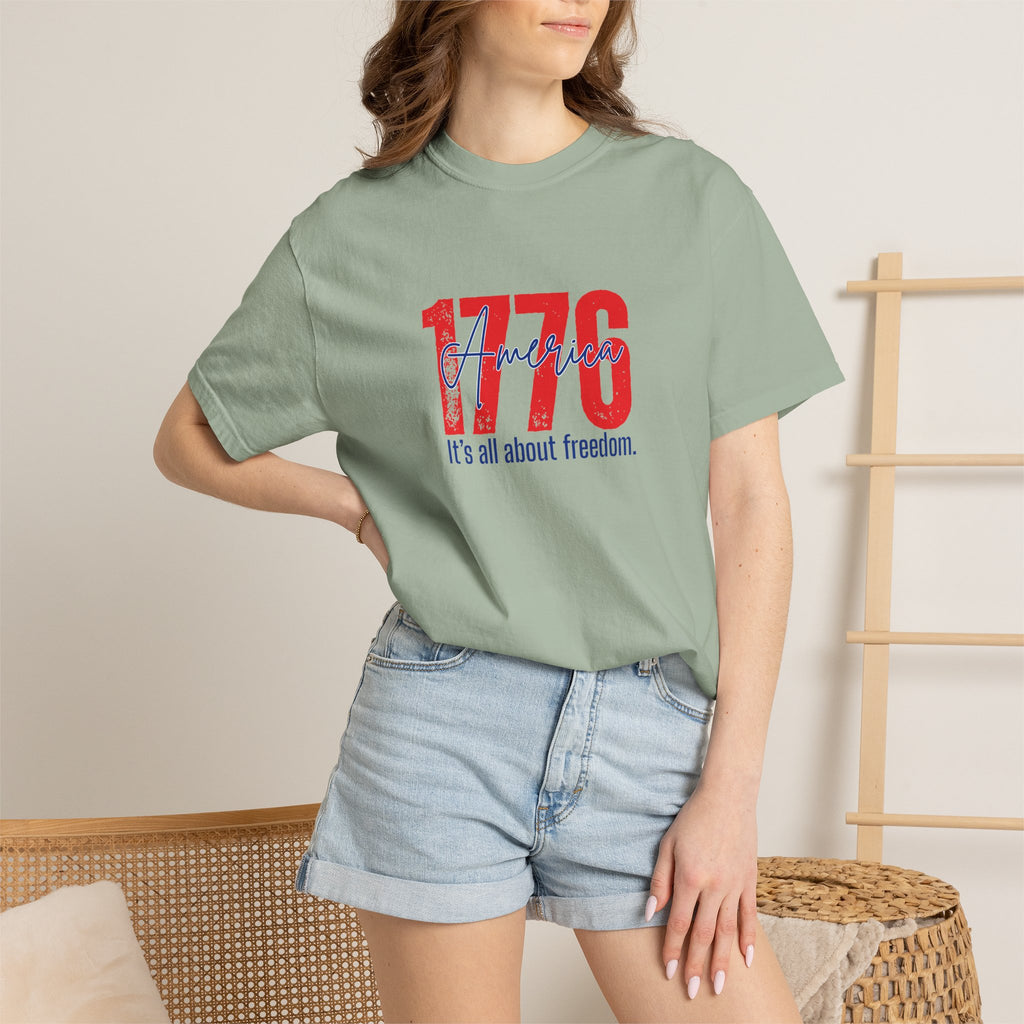 1776 Freedom Tee - Patriotic American Independence Day T-Shirt