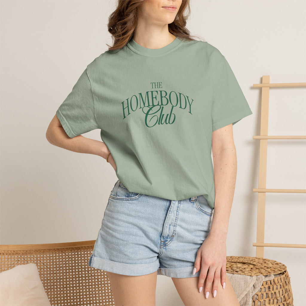 Homebody Club T-Shirt — 'The Homebody Club' Casual Graphic Tee