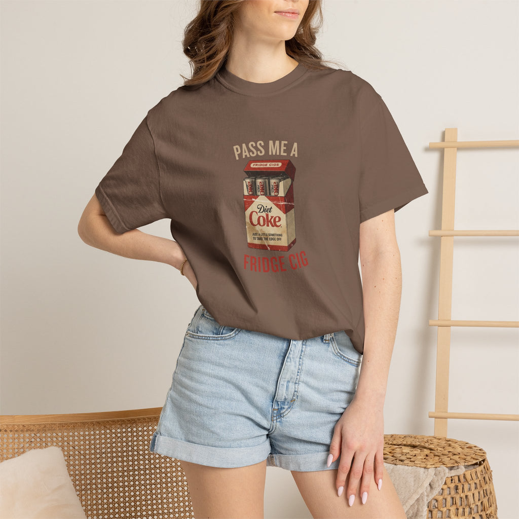 Fridge Cig Retro Soda T-Shirt — "Pass Me a Fridge Cig" Vintage Graphic Tee