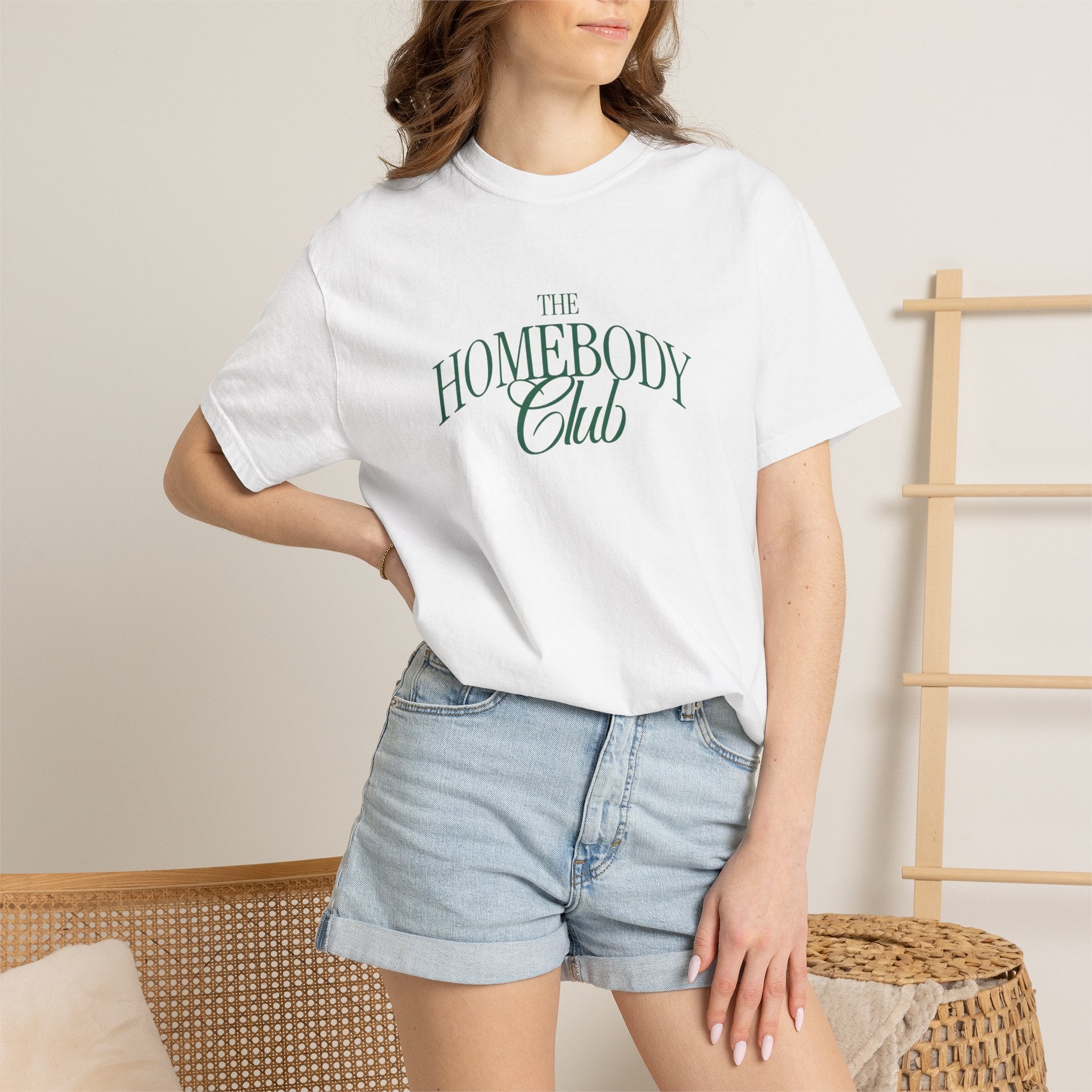 Homebody Club T-Shirt — 'The Homebody Club' Casual Graphic Tee