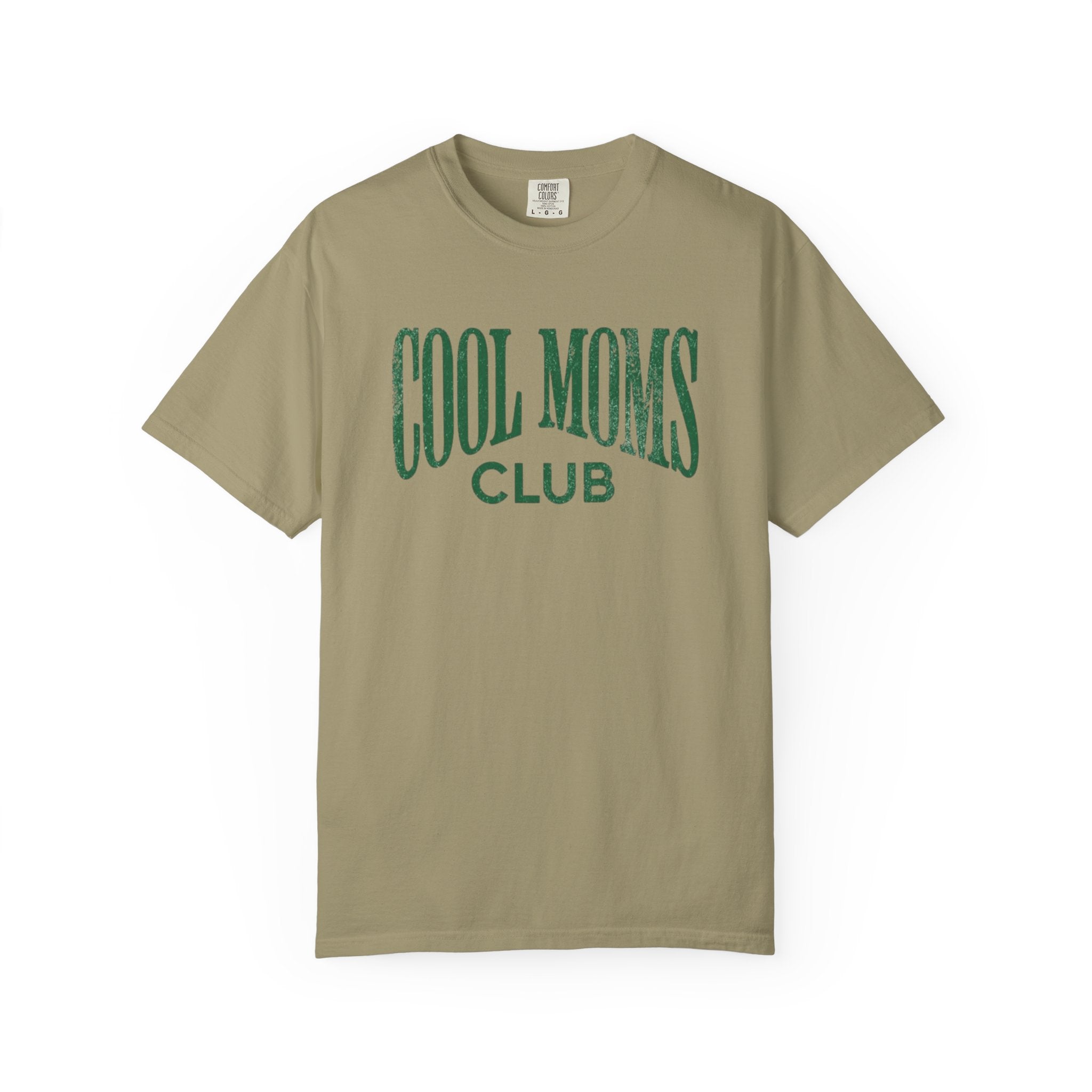 Cool Moms Club T-Shirt — Vintage Collegiate Mom Tee