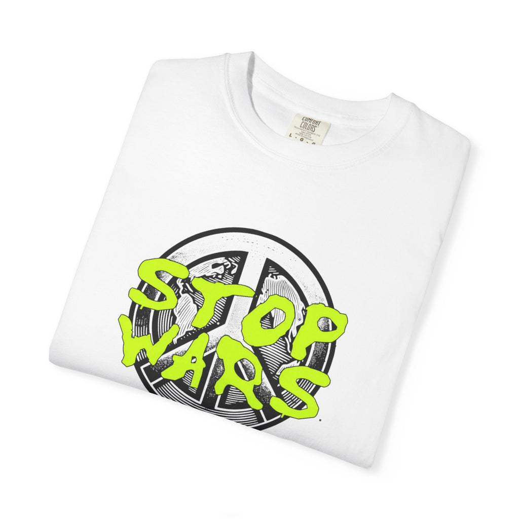 Peace Sign "Stop Wars" T-Shirt — Anti-War Graphic Tee