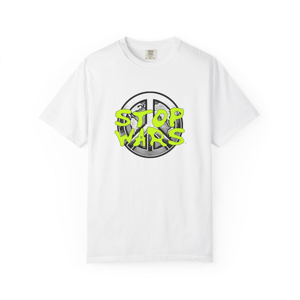 Peace Sign "Stop Wars" T-Shirt — Anti-War Graphic Tee