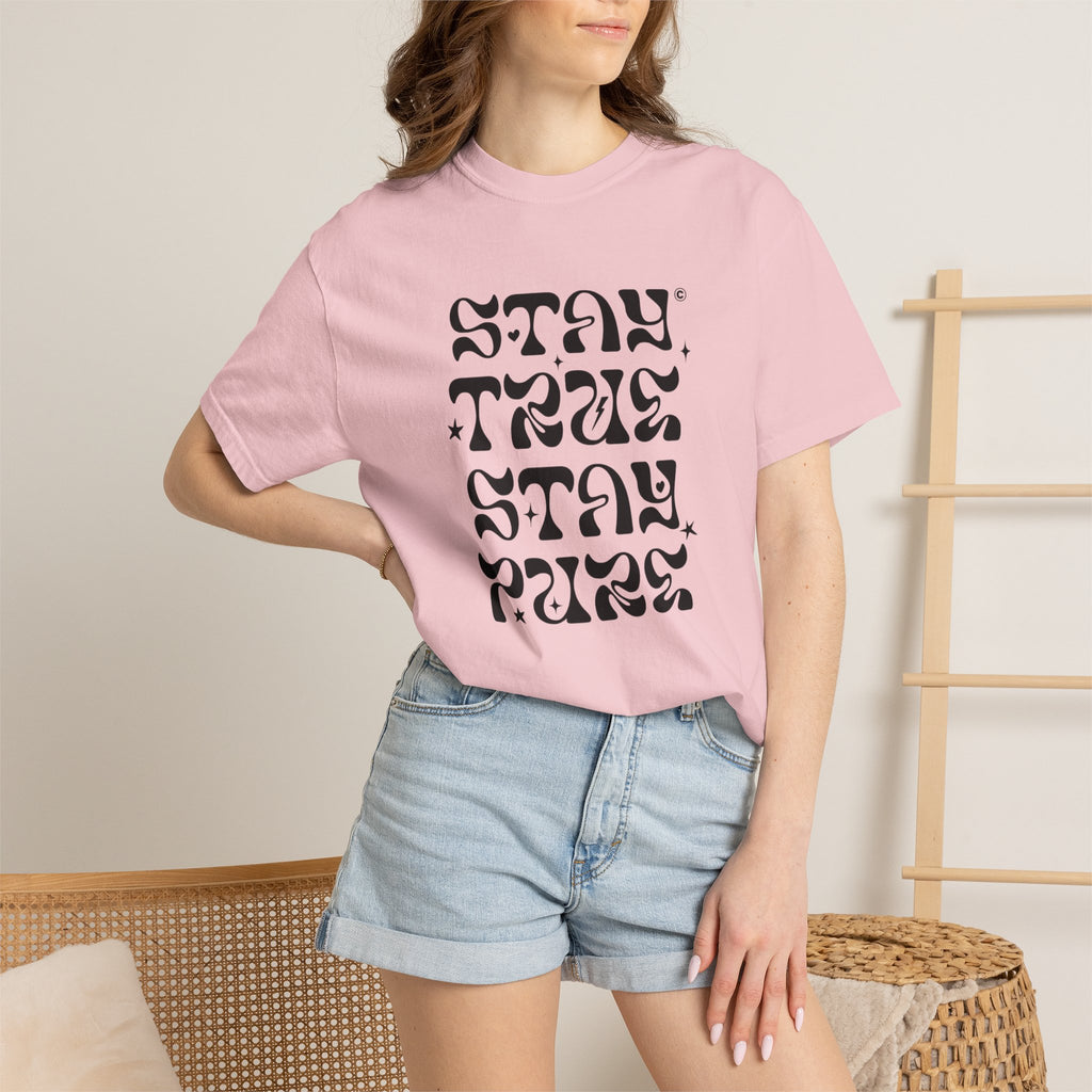 Stay True Stay Pure Graphic T-Shirt
