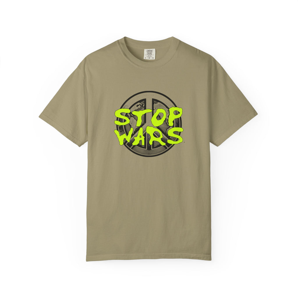 Peace Sign "Stop Wars" T-Shirt — Anti-War Graphic Tee