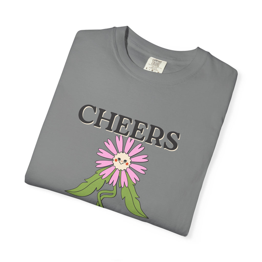 Cheers Queers Floral T-Shirt — Pride Friendly Graphic Tee
