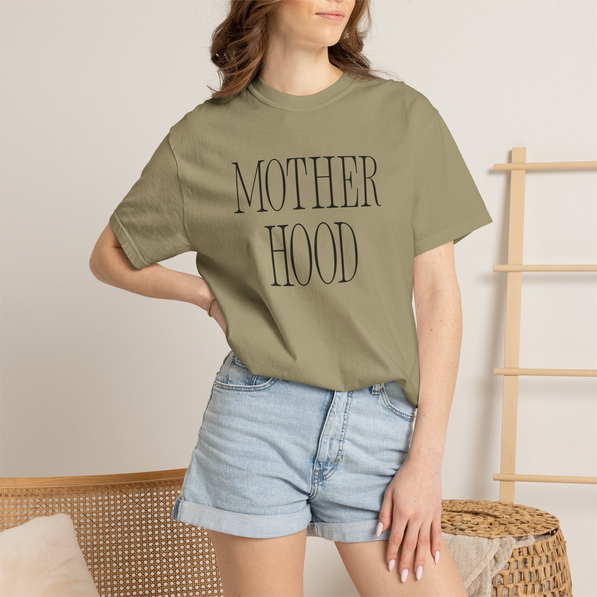Motherhood Graphic T-Shirt — Minimalist Mom Tee