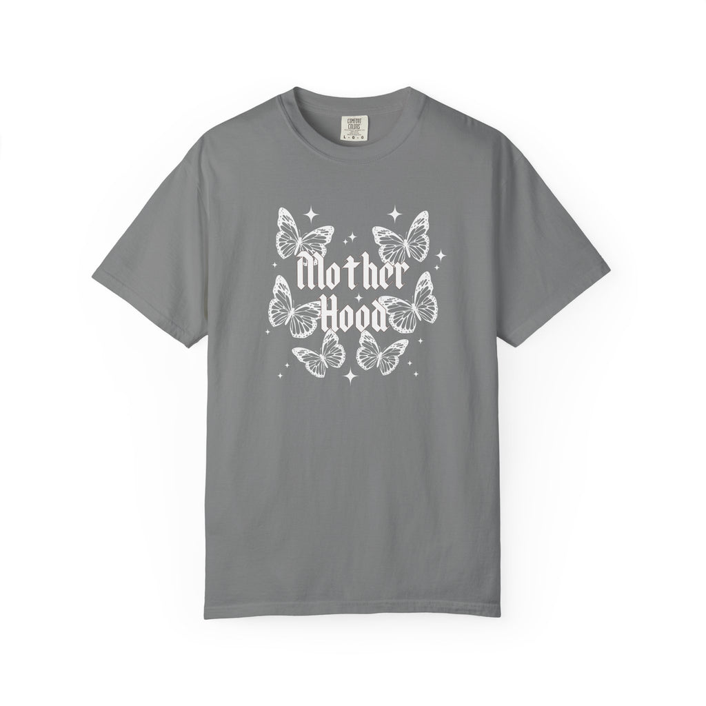 Motherhood Butterfly T-Shirt — Vintage Floral Mom Tee for Mother's Day