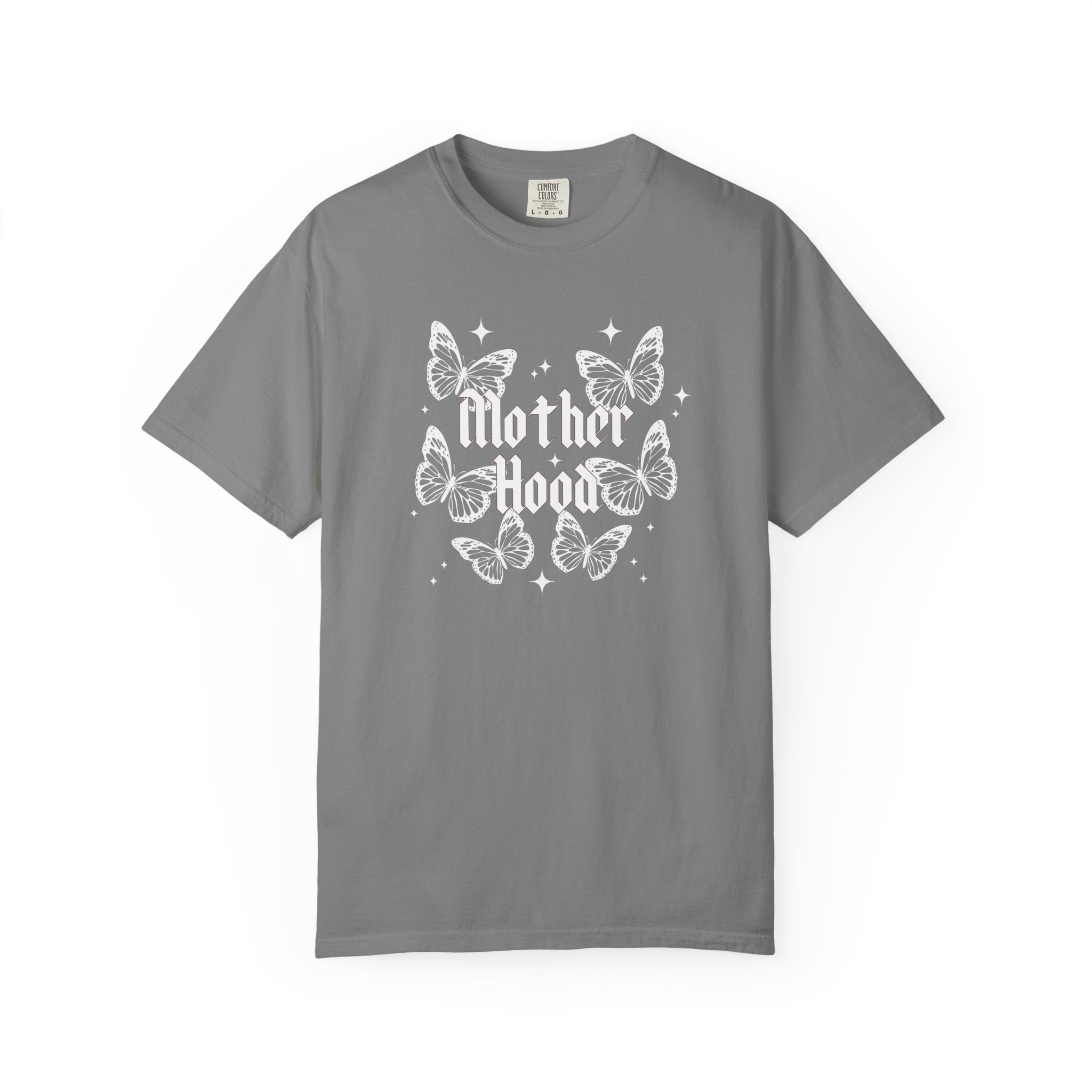 Motherhood Butterfly T-Shirt — Vintage Floral Mom Tee for Mother's Day