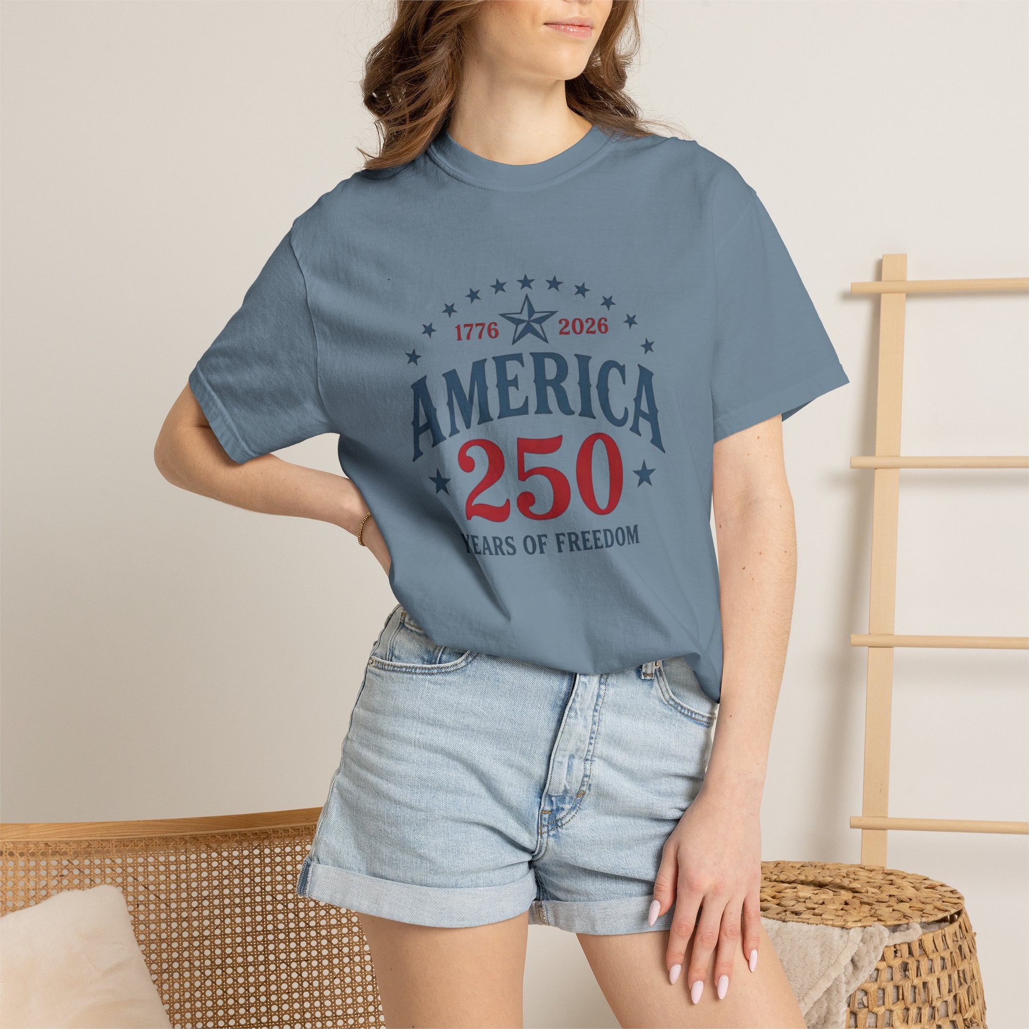 America 250 T-Shirt — 1776–2026 Years of Freedom Patriotic Tee