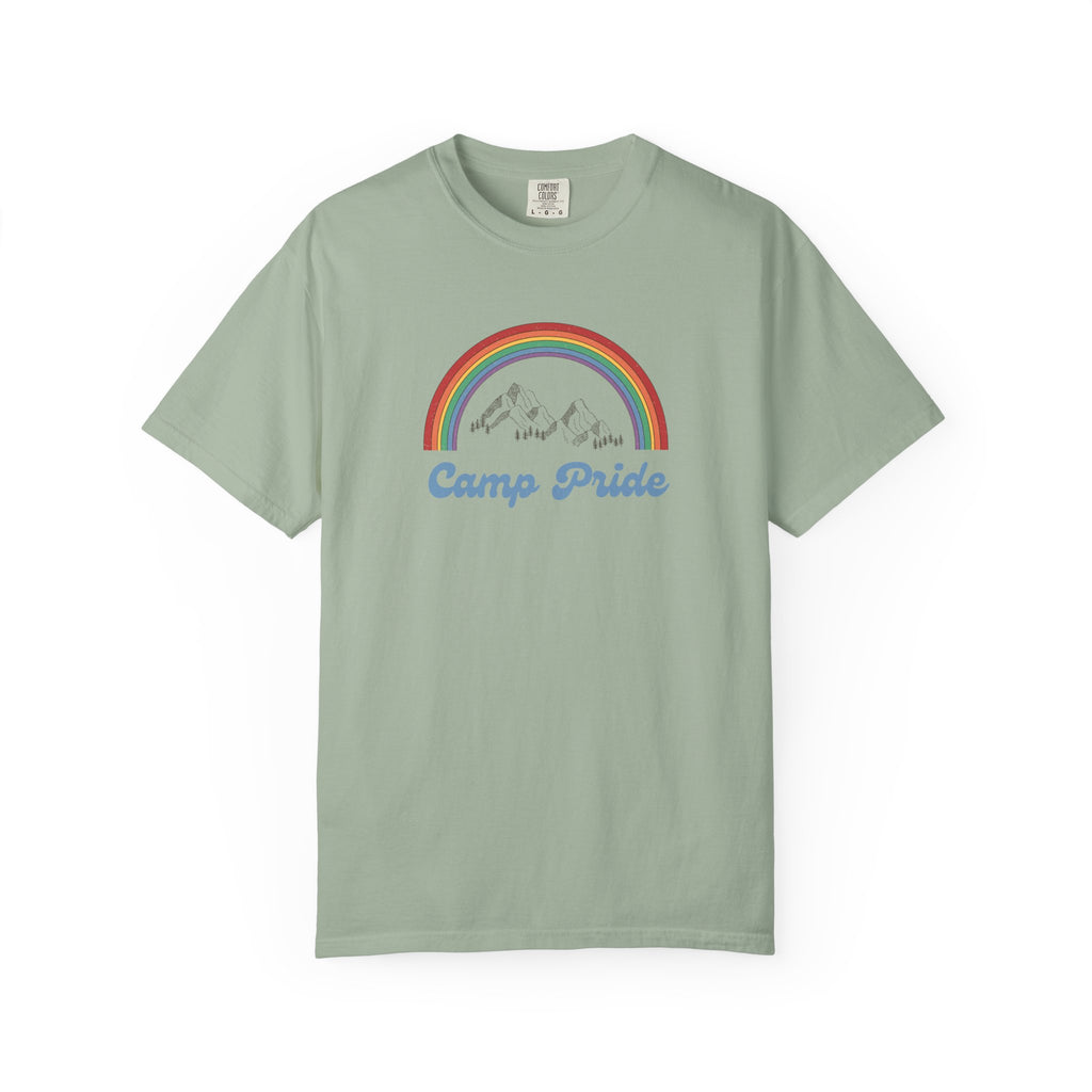 Camp Pride T-Shirt — Rainbow Graphic Tee