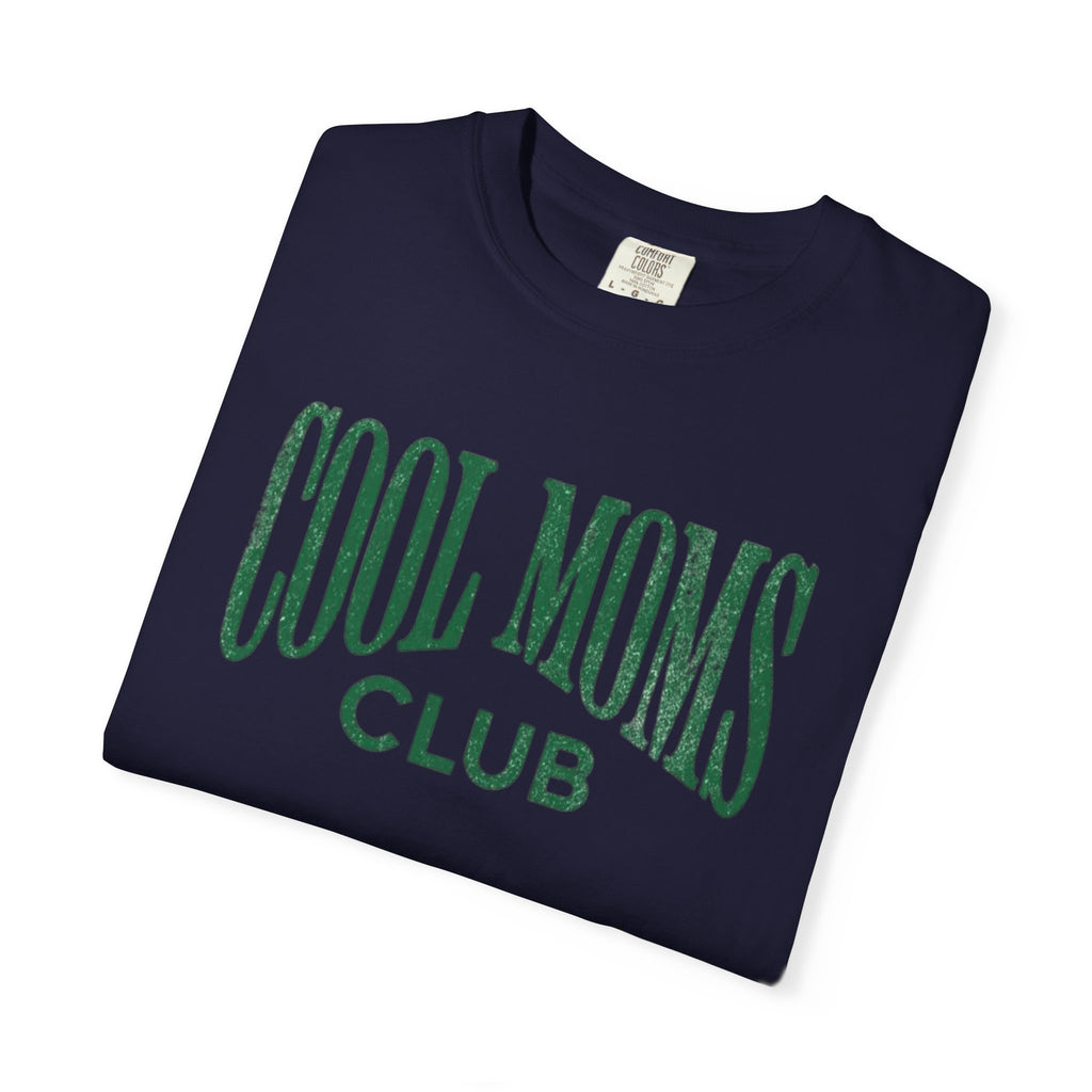 Cool Moms Club T-Shirt — Vintage Collegiate Mom Tee