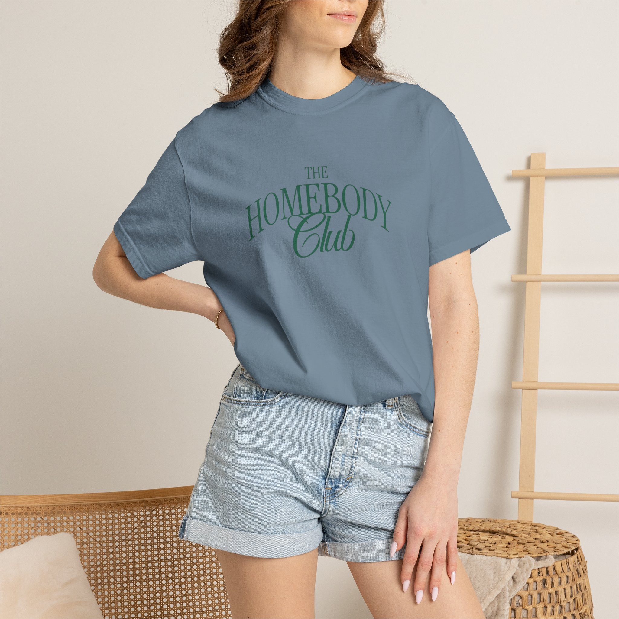 Homebody Club T-Shirt — 'The Homebody Club' Casual Graphic Tee