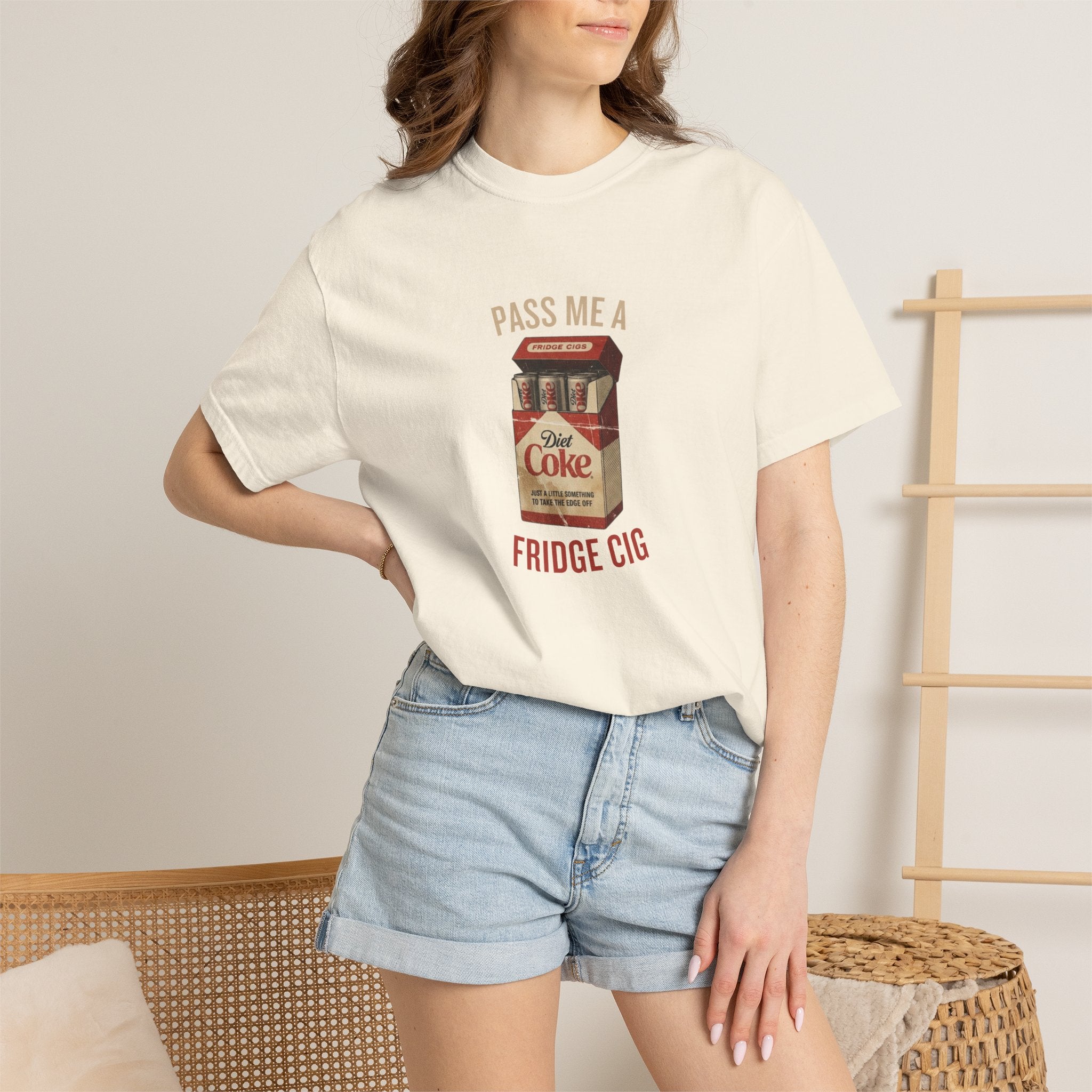 Fridge Cig Retro Soda T-Shirt — "Pass Me a Fridge Cig" Vintage Graphic Tee