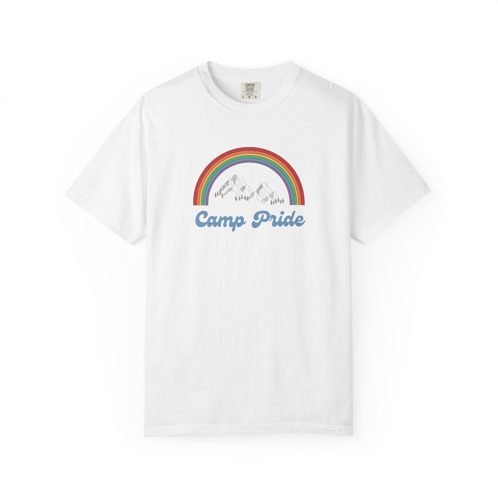 Camp Pride T-Shirt — Rainbow Graphic Tee