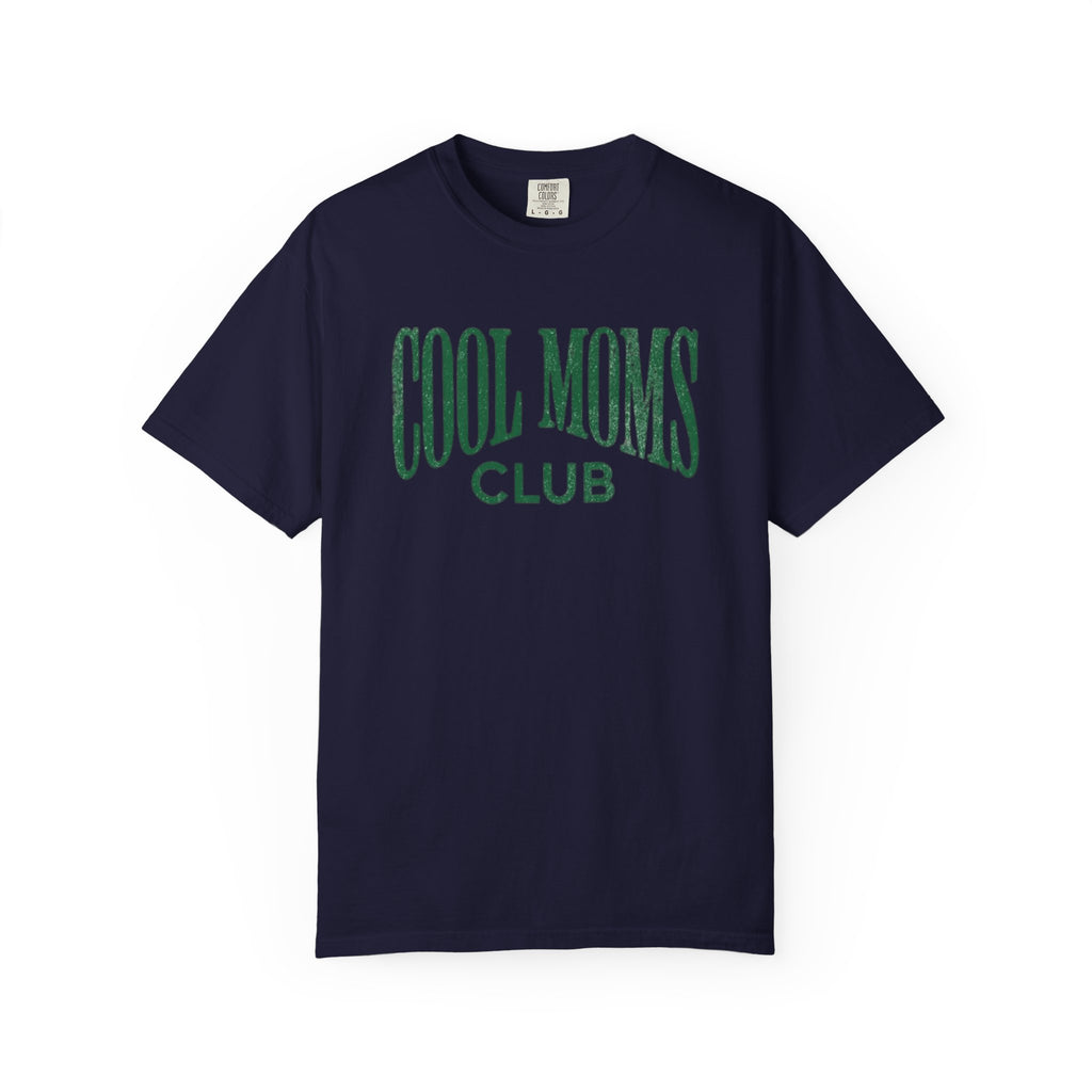 Cool Moms Club T-Shirt — Vintage Collegiate Mom Tee