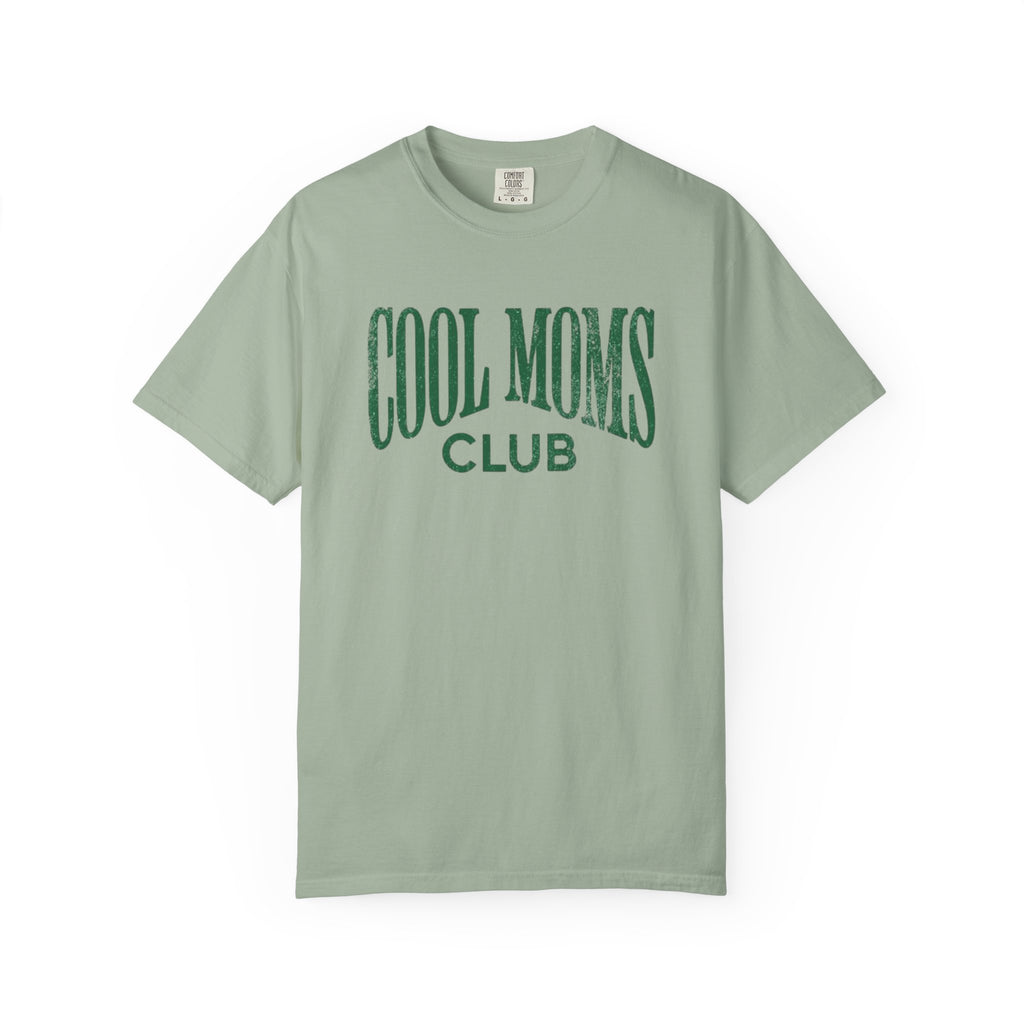 Cool Moms Club T-Shirt — Vintage Collegiate Mom Tee
