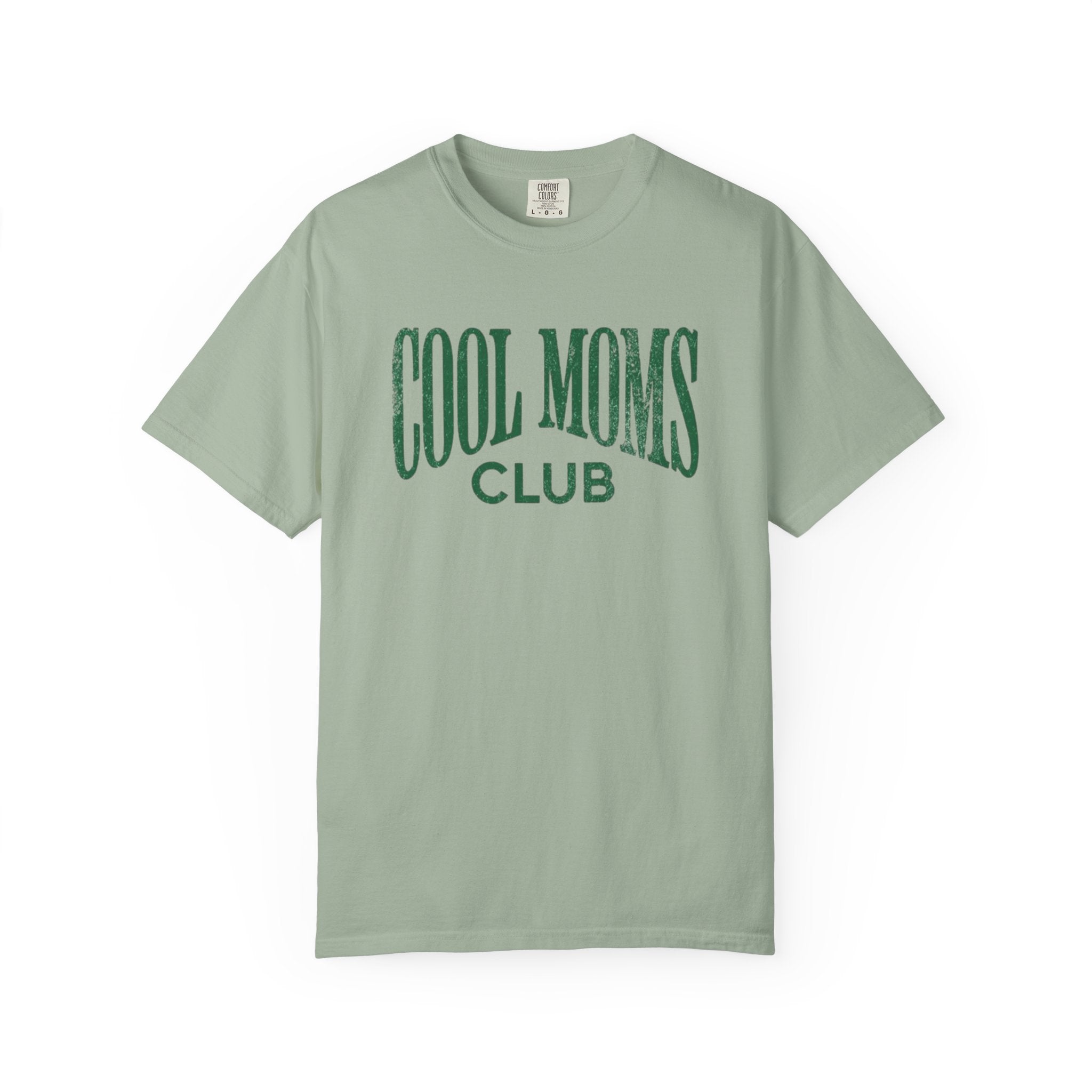 Cool Moms Club T-Shirt — Vintage Collegiate Mom Tee