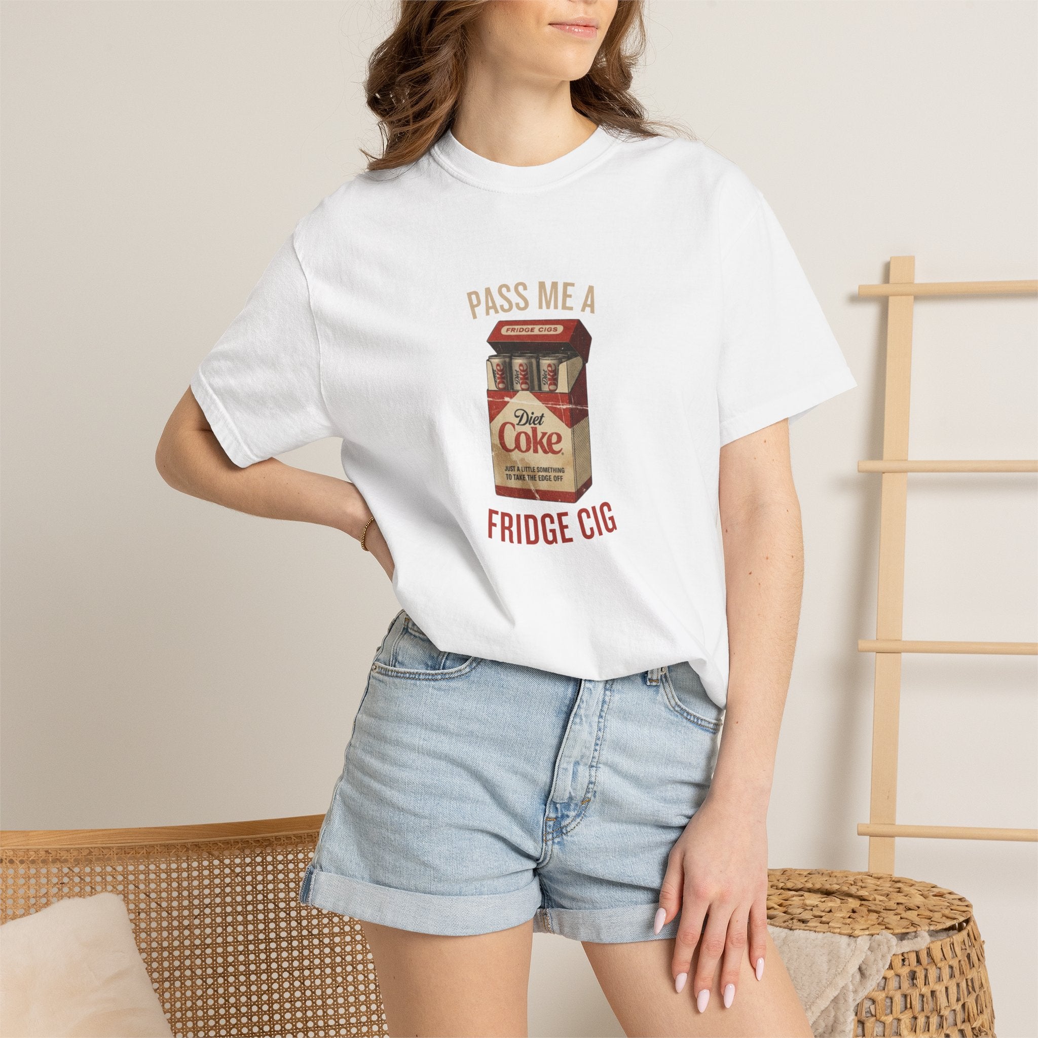 Fridge Cig Retro Soda T-Shirt — "Pass Me a Fridge Cig" Vintage Graphic Tee