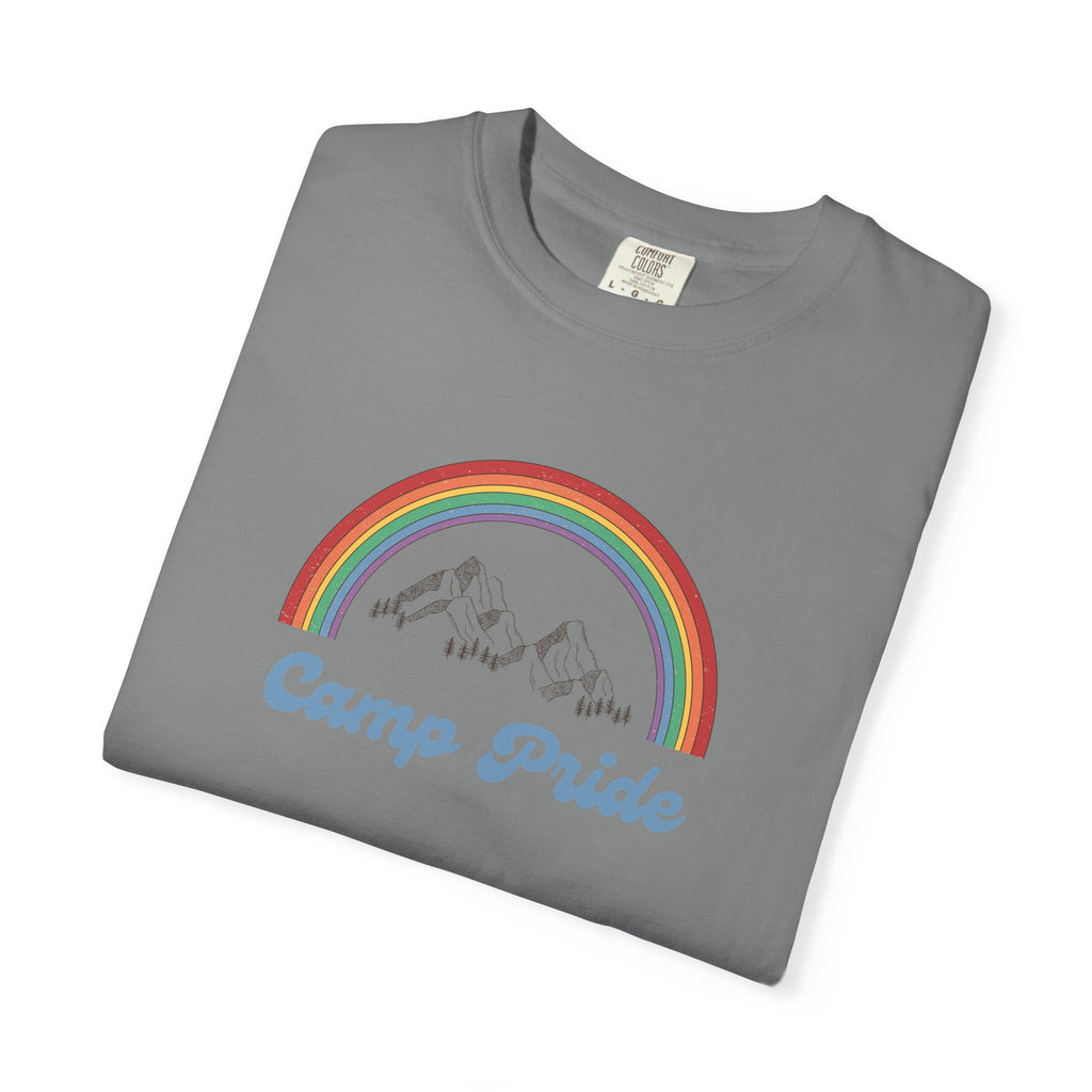 Camp Pride T-Shirt — Rainbow Graphic Tee