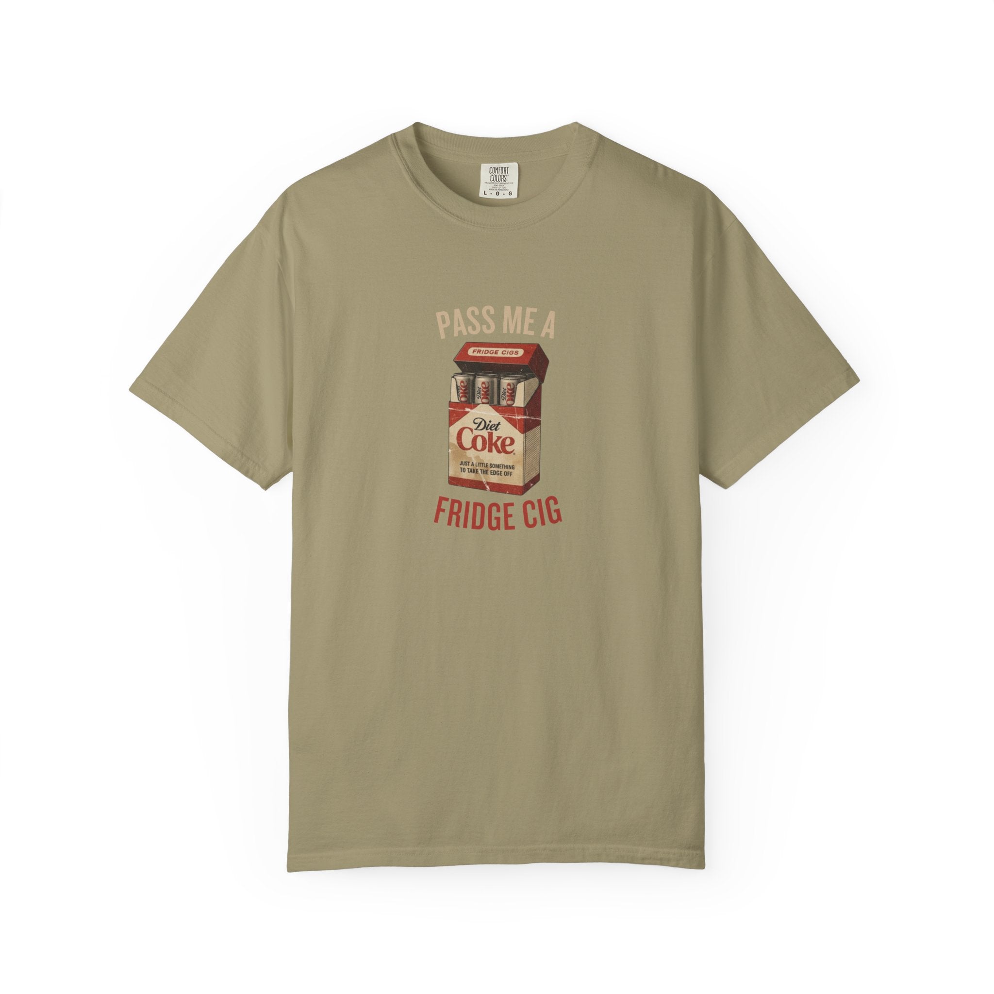 Fridge Cig Retro Soda T-Shirt — "Pass Me a Fridge Cig" Vintage Graphic Tee