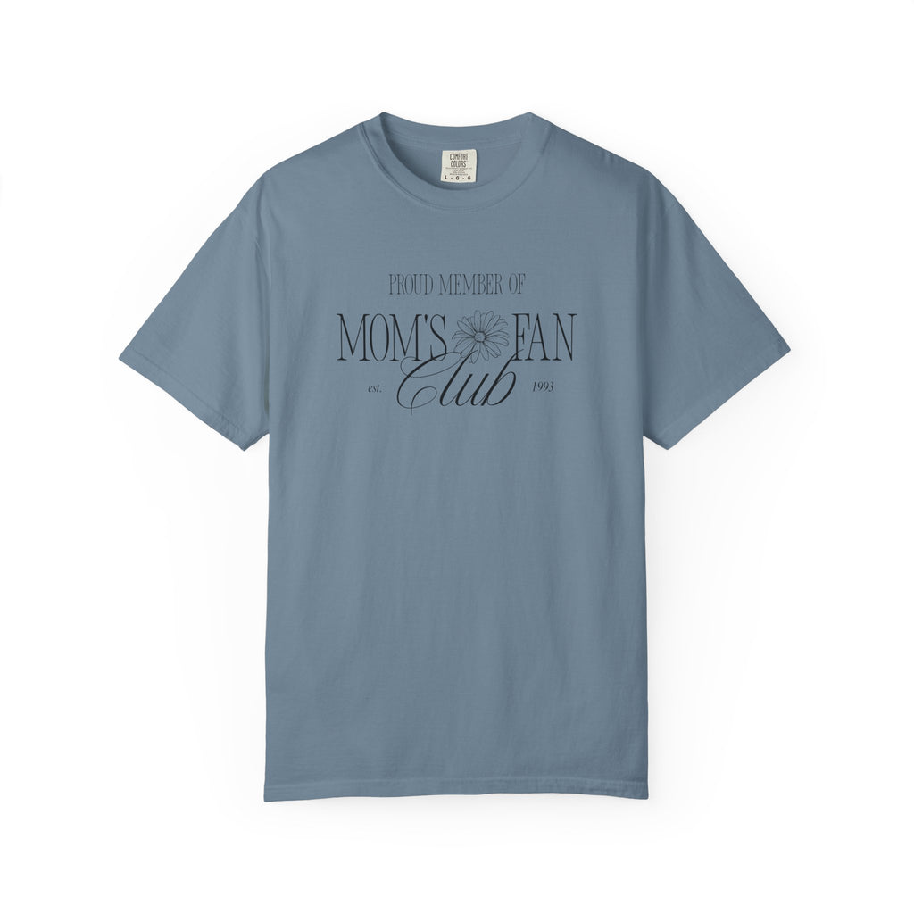 Mom's Fan Club T-Shirt — Vintage Floral Mother's Day Tee