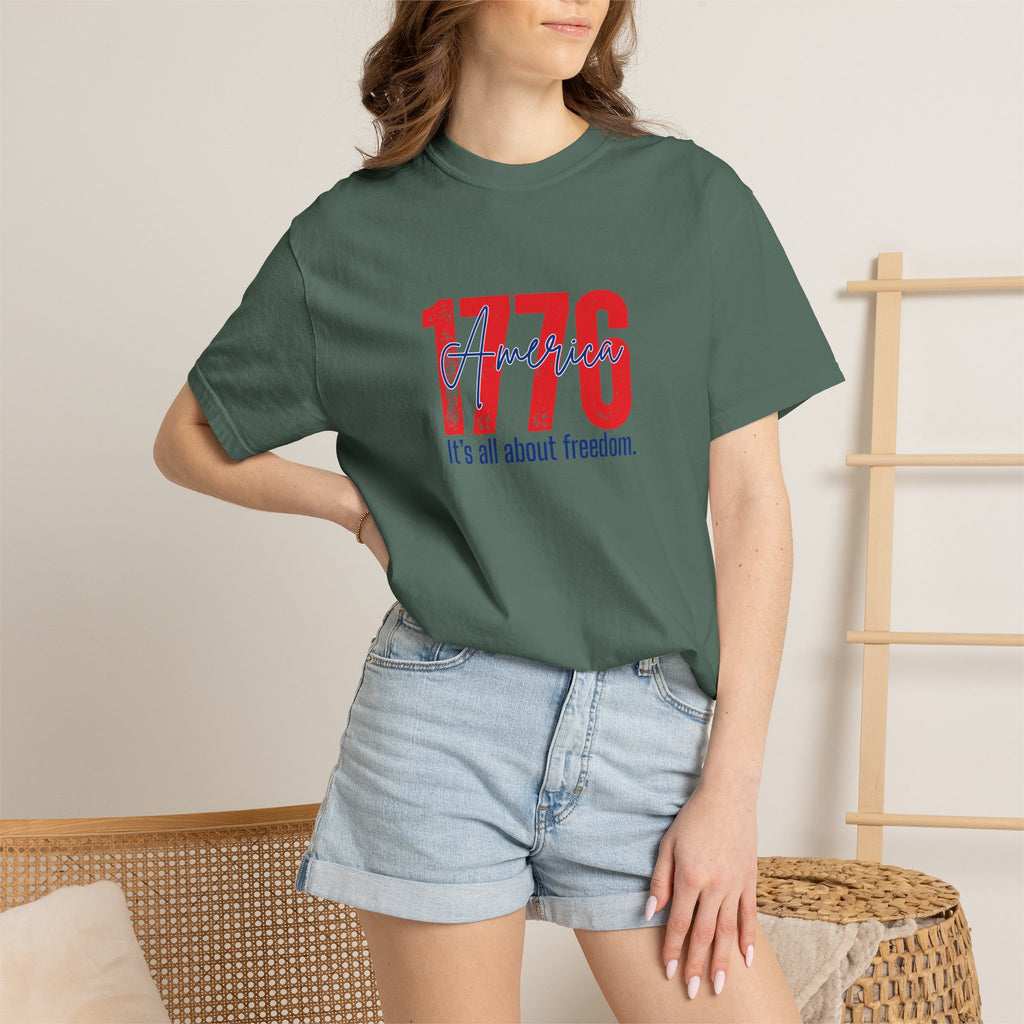 1776 Freedom Tee - Patriotic American Independence Day T-Shirt