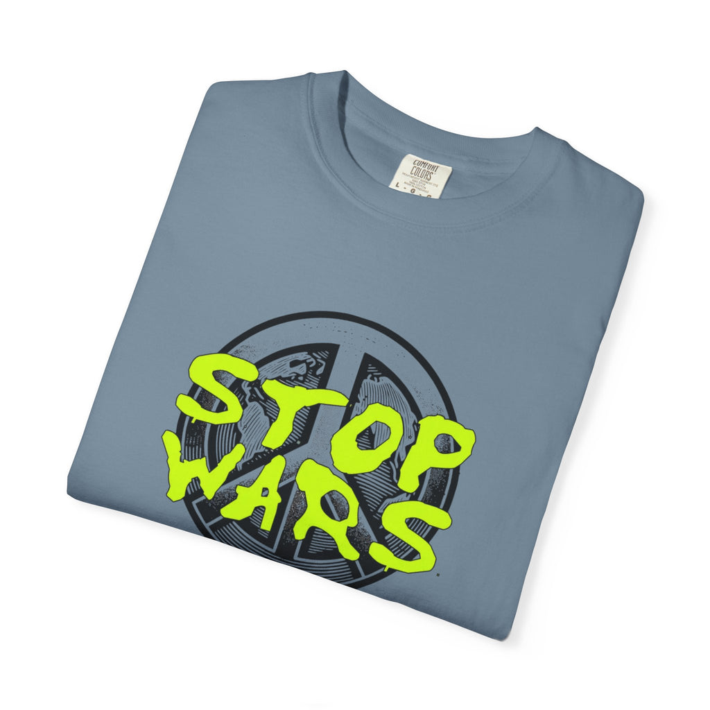Peace Sign "Stop Wars" T-Shirt — Anti-War Graphic Tee