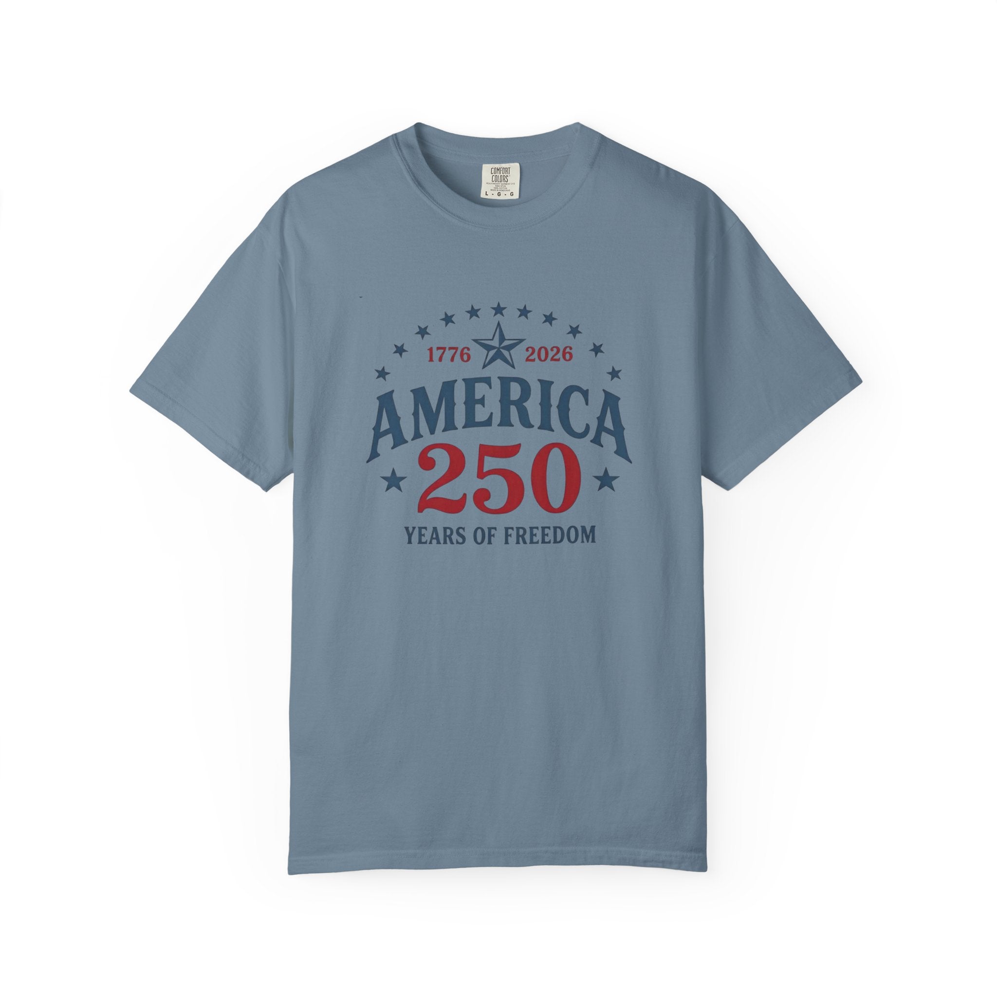 America 250 T-Shirt — 1776–2026 Years of Freedom Patriotic Tee