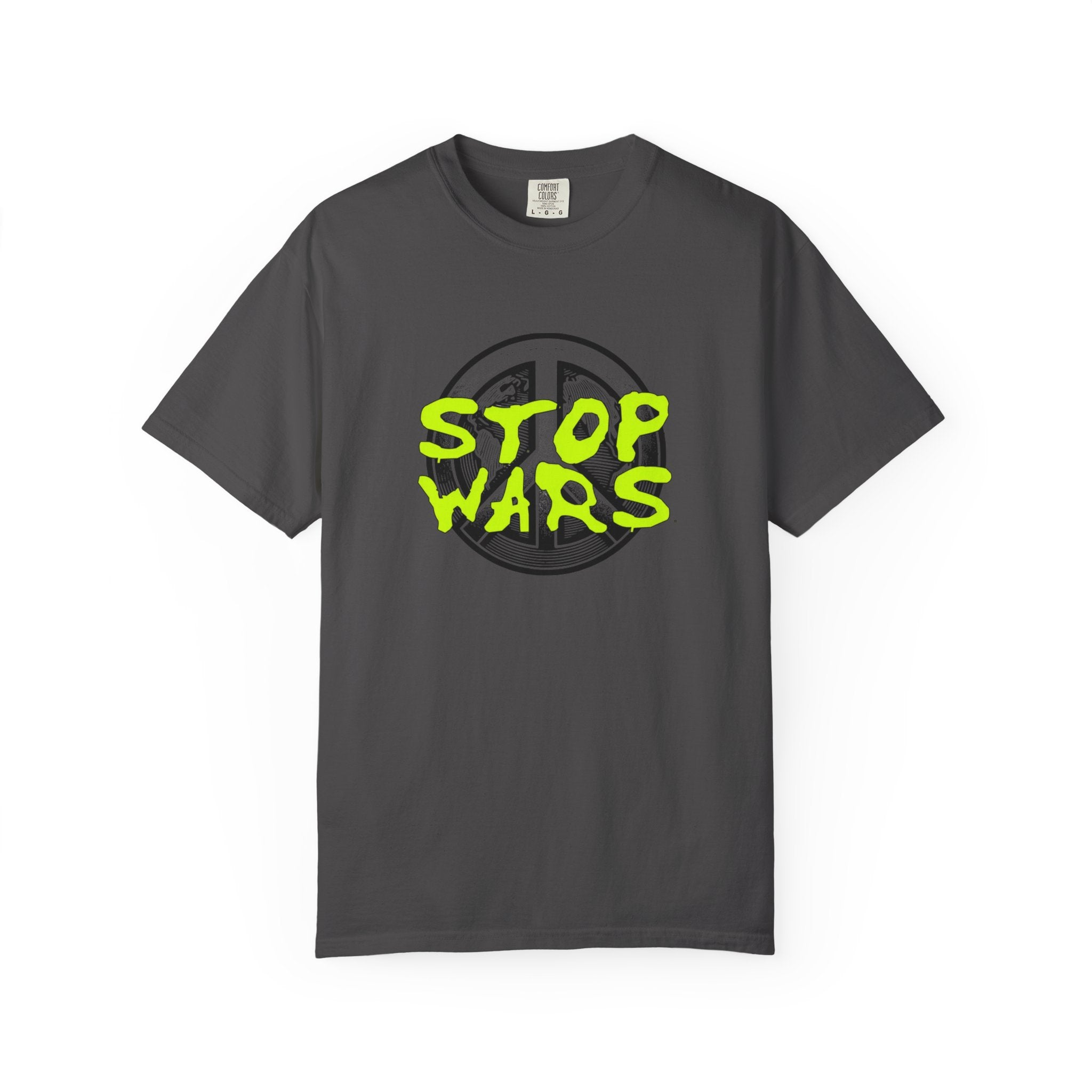 Peace Sign "Stop Wars" T-Shirt — Anti-War Graphic Tee