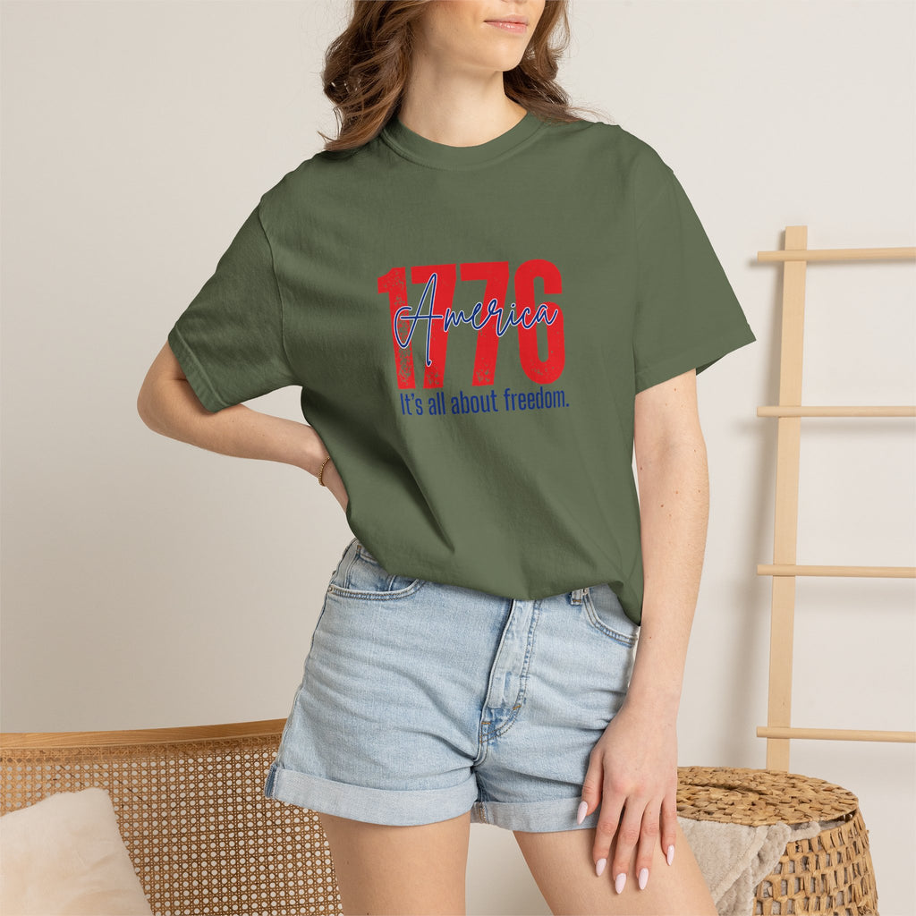 1776 Freedom Tee - Patriotic American Independence Day T-Shirt