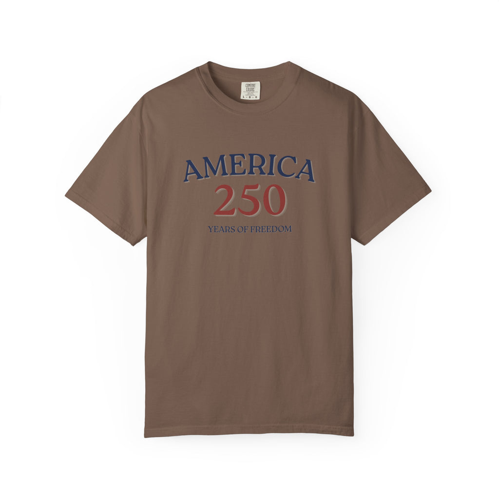 America 250 T-Shirt - Years of Freedom Patriotic Tee