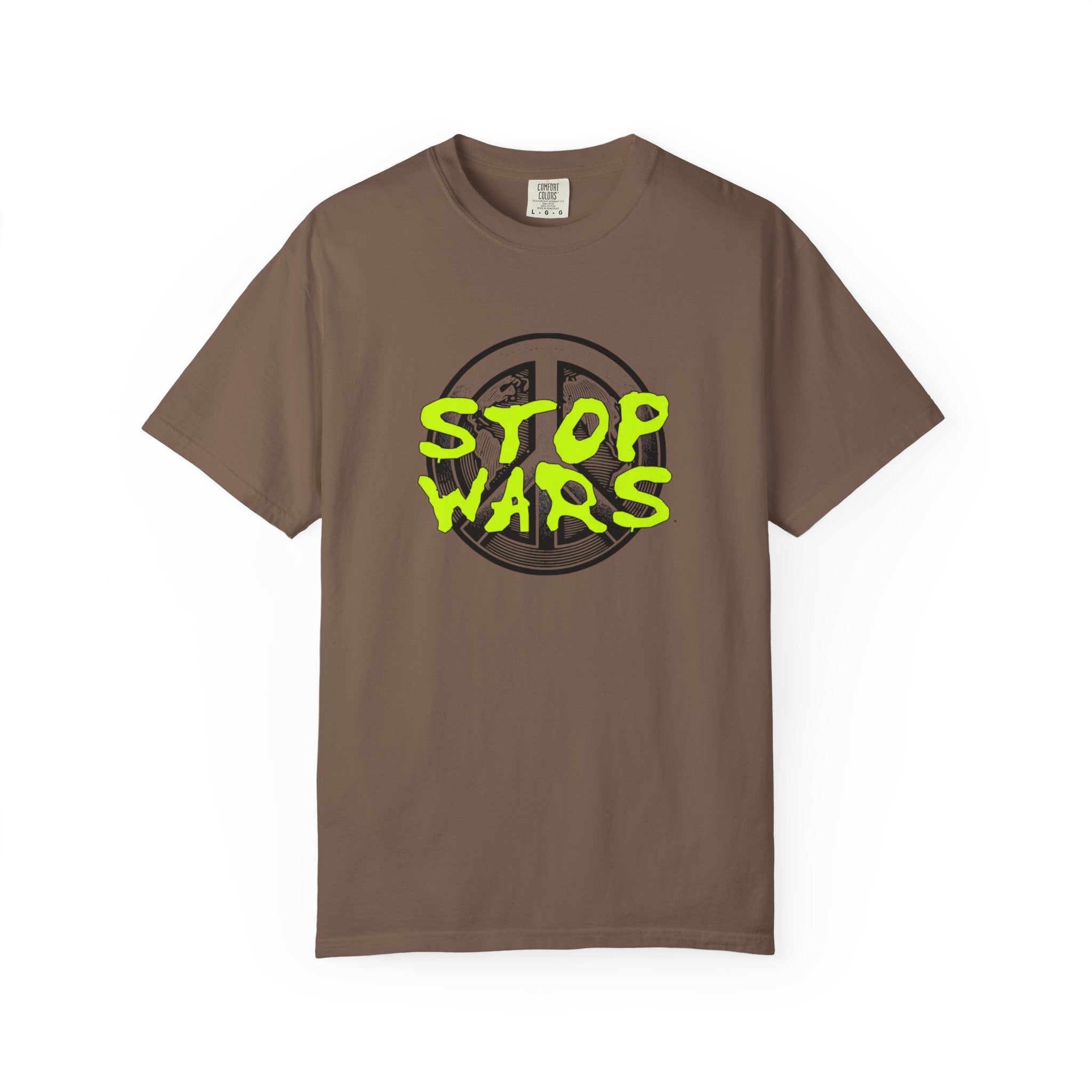 Peace Sign "Stop Wars" T-Shirt — Anti-War Graphic Tee