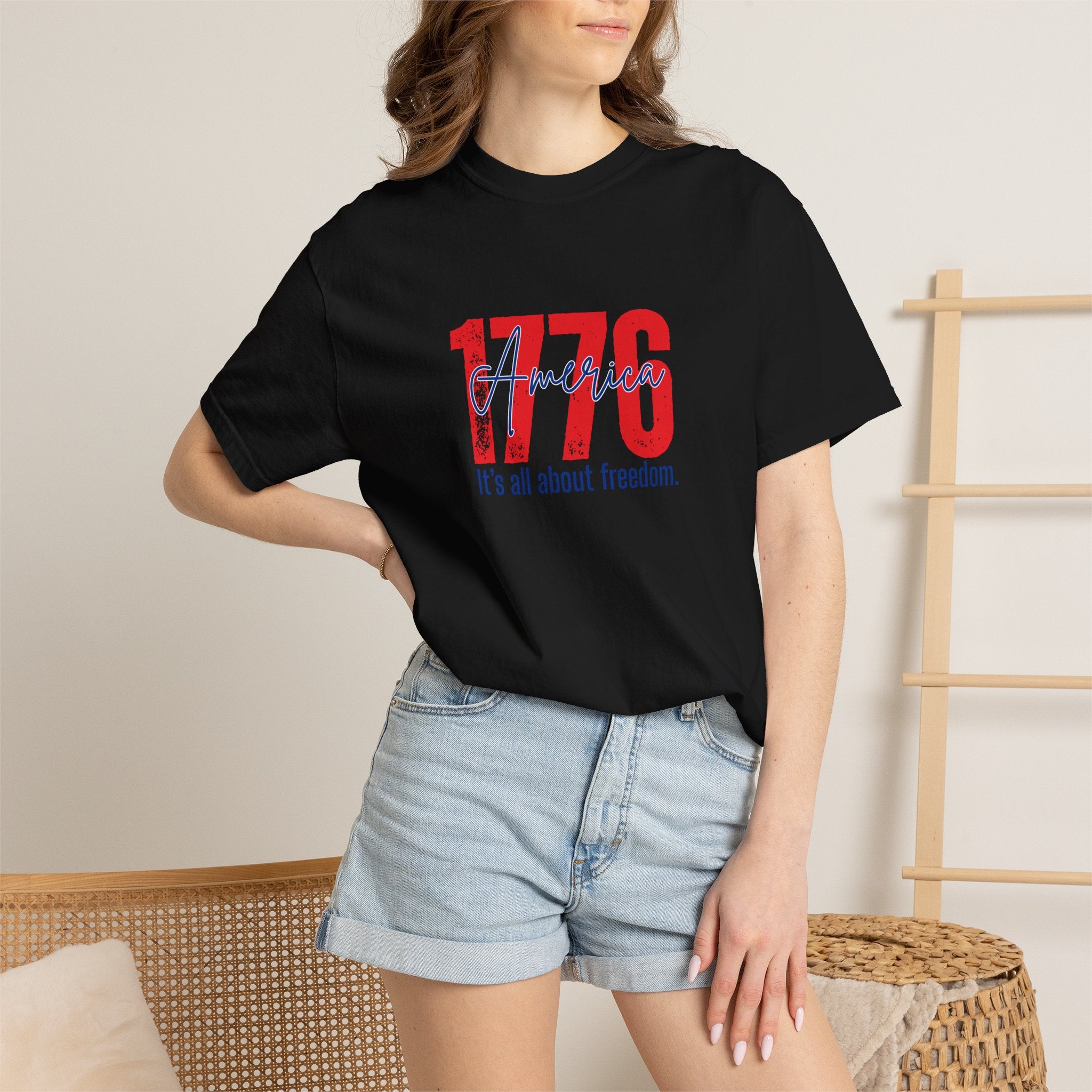 1776 Freedom Tee - Patriotic American Independence Day T-Shirt