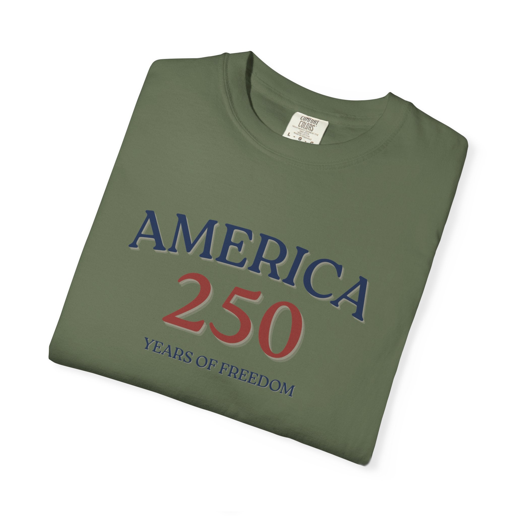 America 250 T-Shirt - Years of Freedom Patriotic Tee