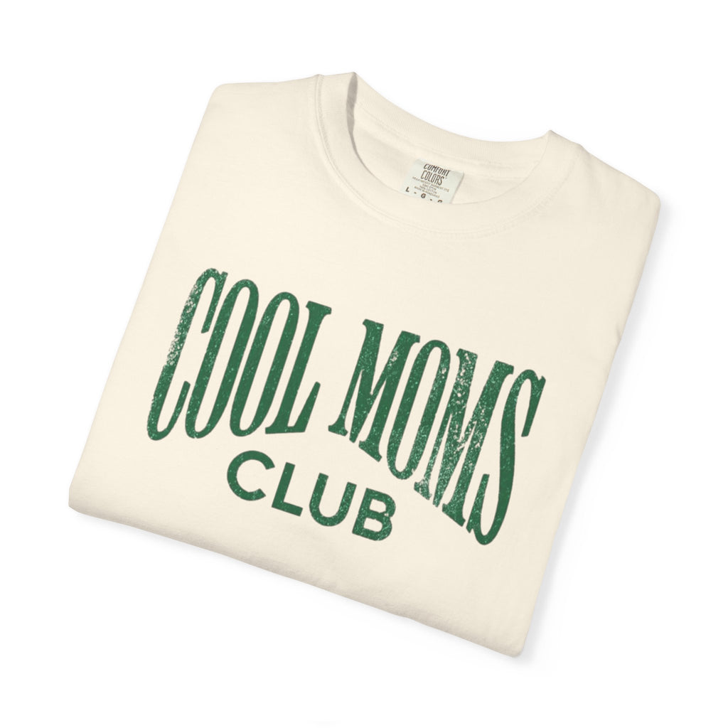 Cool Moms Club T-Shirt — Vintage Collegiate Mom Tee