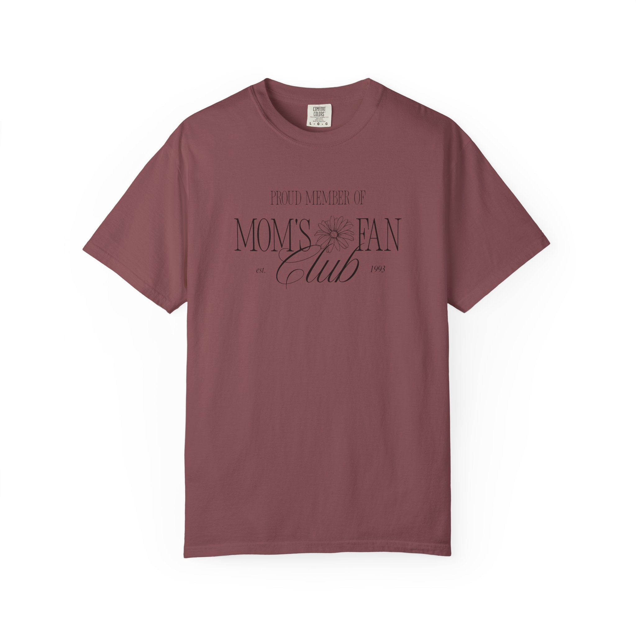 Mom's Fan Club T-Shirt — Vintage Floral Mother's Day Tee