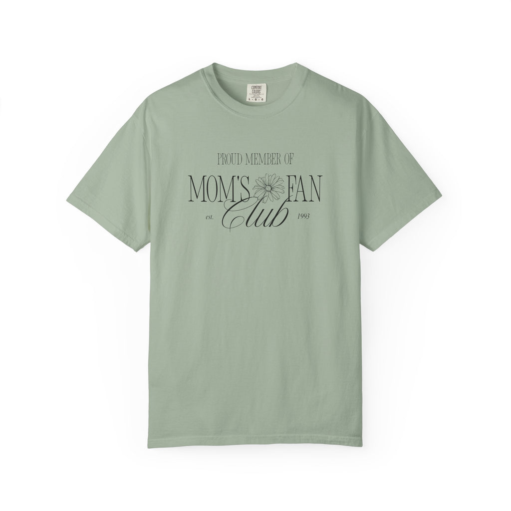 Mom's Fan Club T-Shirt — Vintage Floral Mother's Day Tee