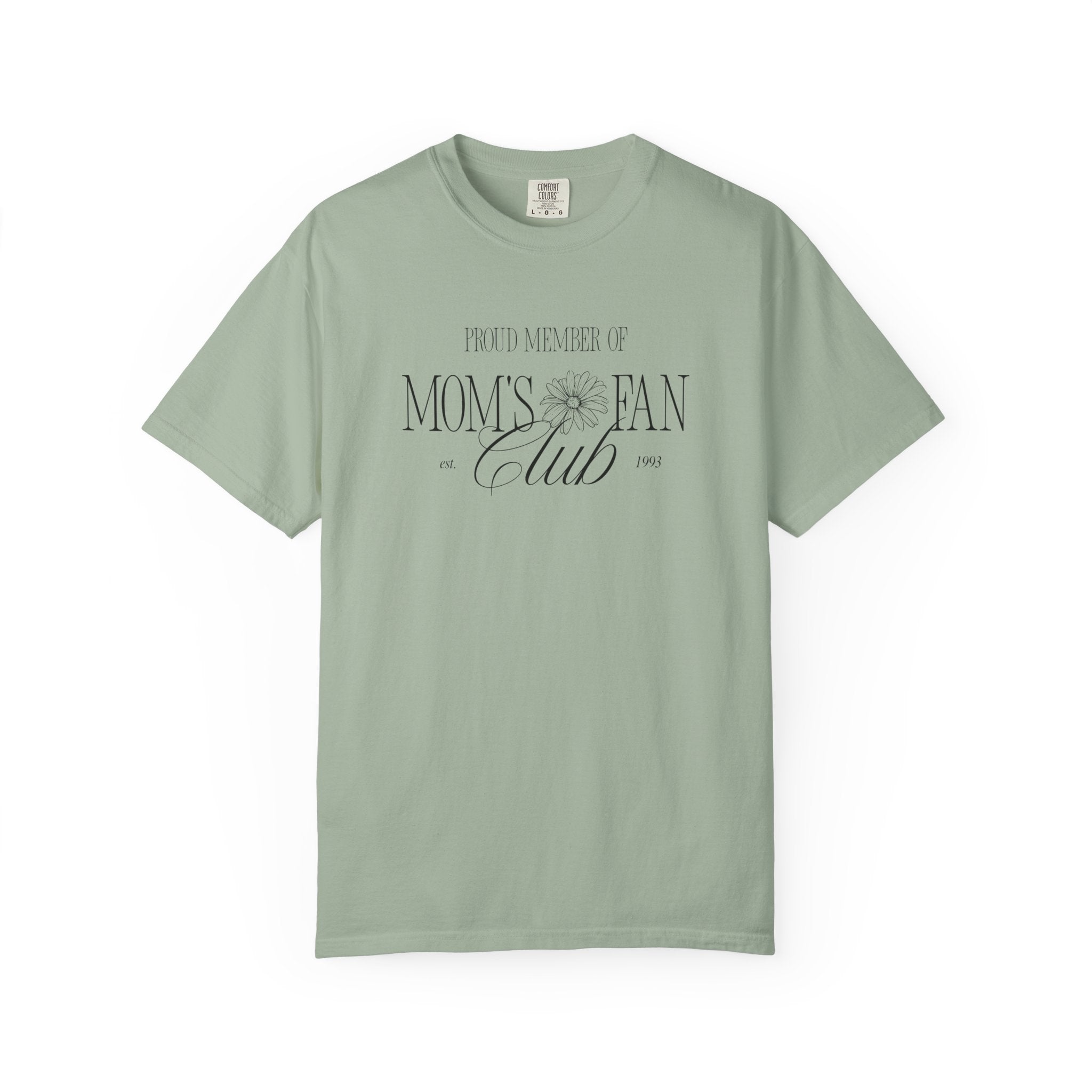 Mom's Fan Club T-Shirt — Vintage Floral Mother's Day Tee