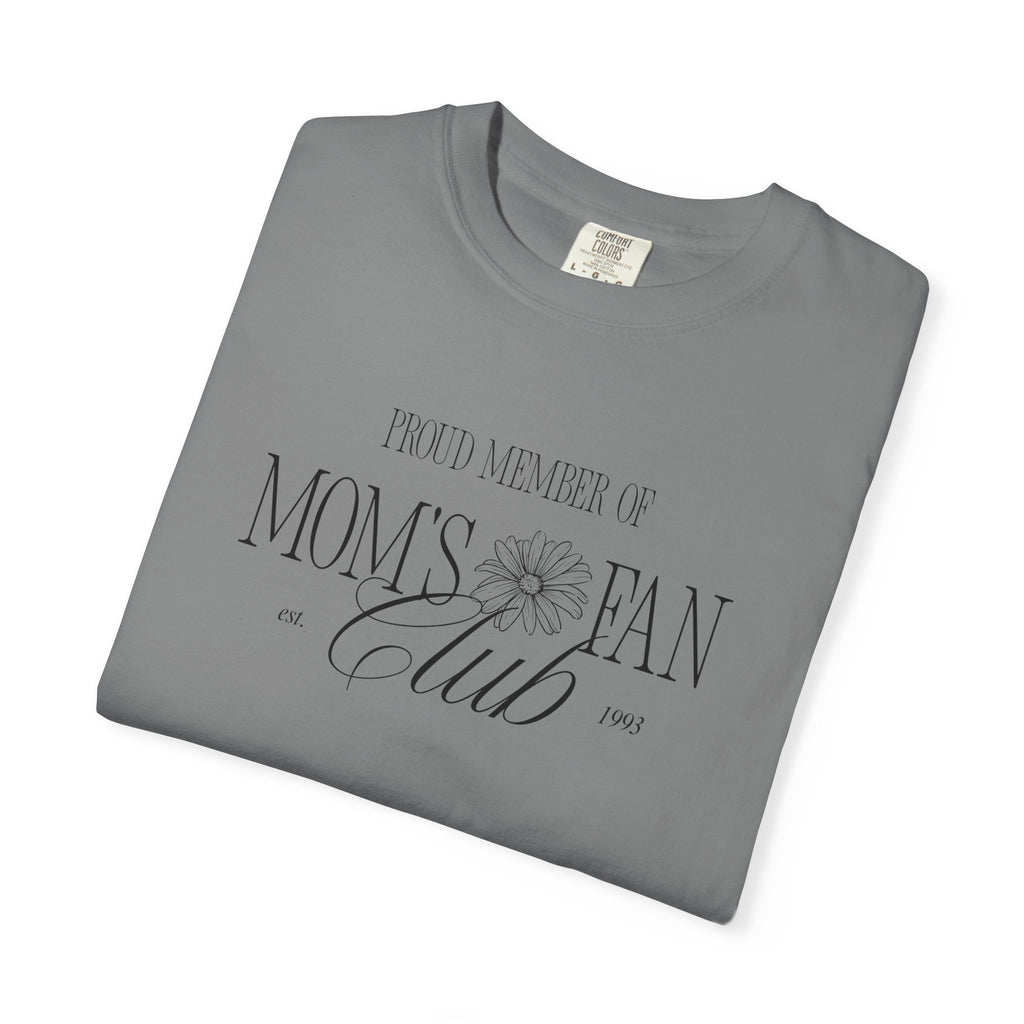 Mom's Fan Club T-Shirt — Vintage Floral Mother's Day Tee