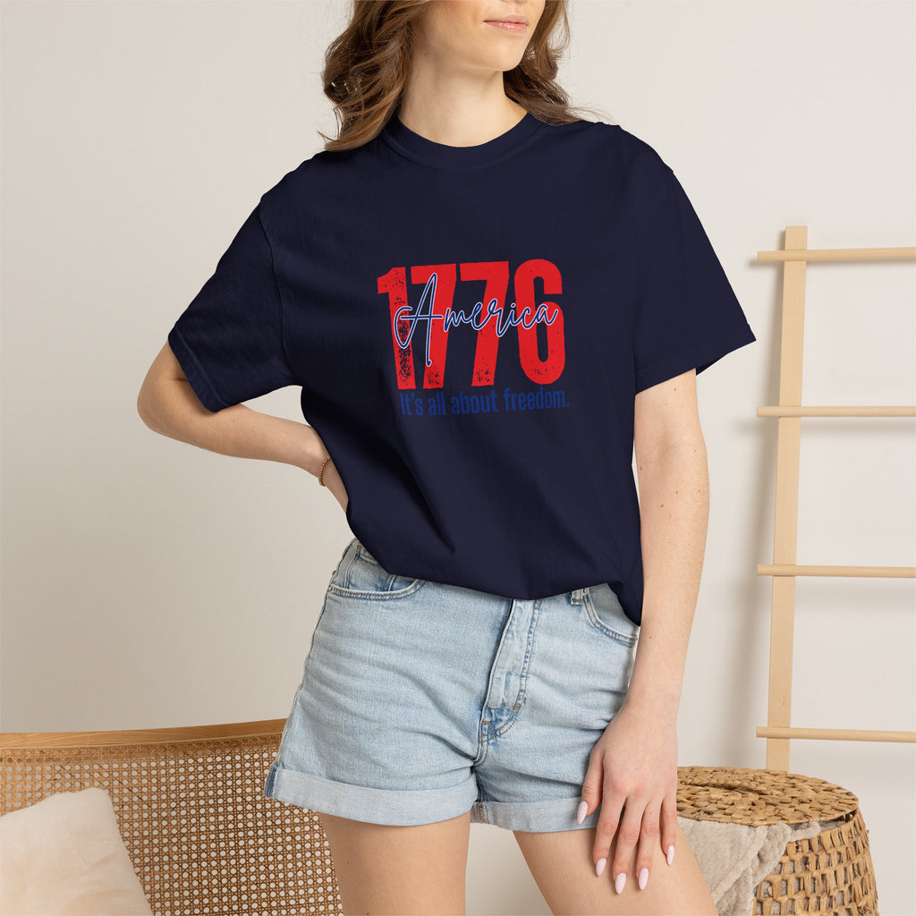 1776 Freedom Tee - Patriotic American Independence Day T-Shirt