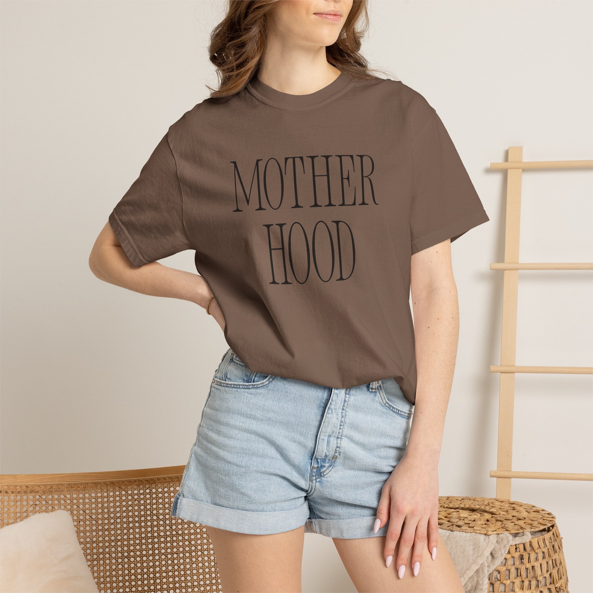 Motherhood Graphic T-Shirt — Minimalist Mom Tee