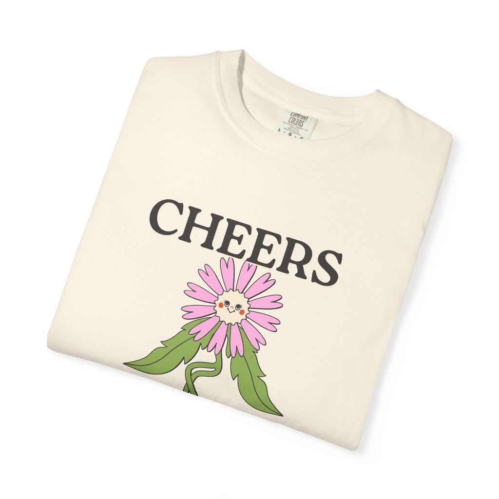 Cheers Queers Floral T-Shirt — Pride Friendly Graphic Tee
