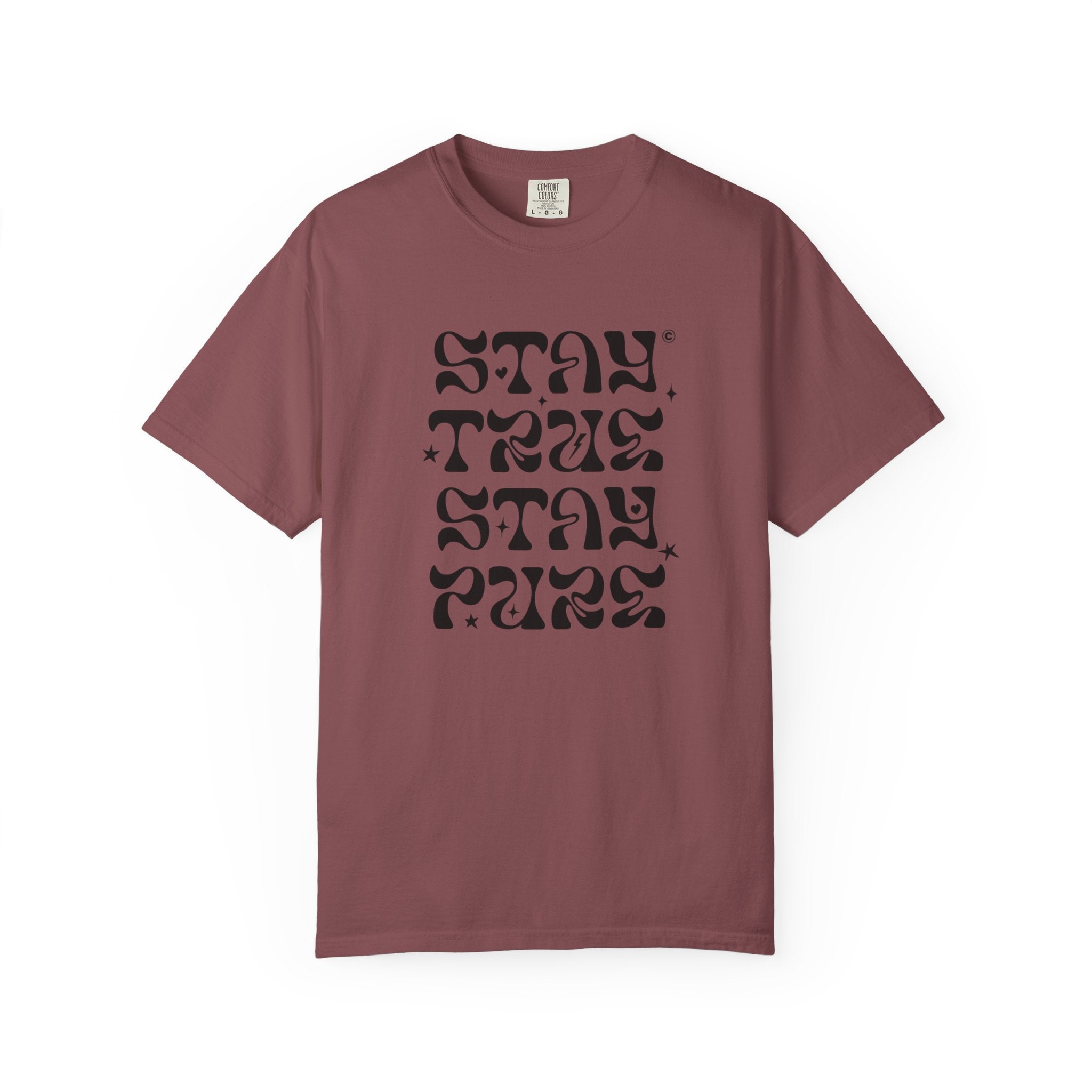 Stay True Stay Pure Graphic T-Shirt