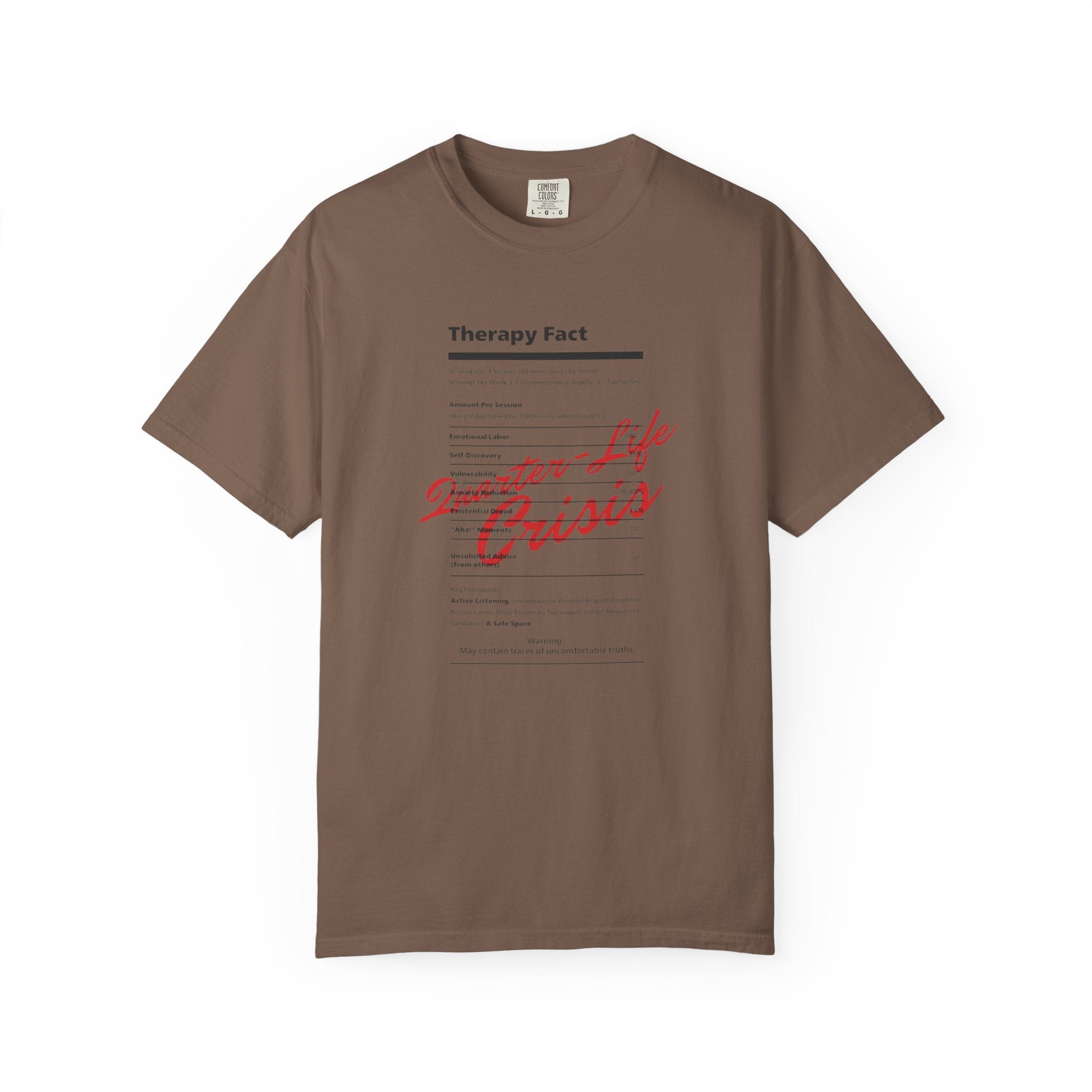 Therapy Fact "Quarter-Life Crisis" T-Shirt