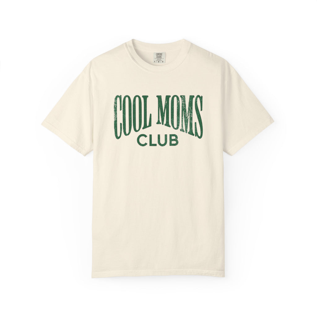 Cool Moms Club T-Shirt — Vintage Collegiate Mom Tee
