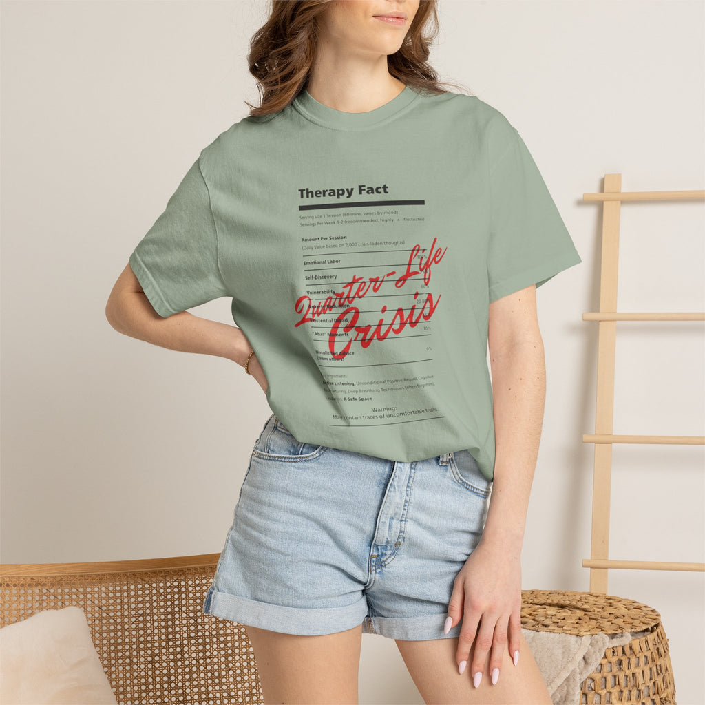 Therapy Fact "Quarter-Life Crisis" T-Shirt