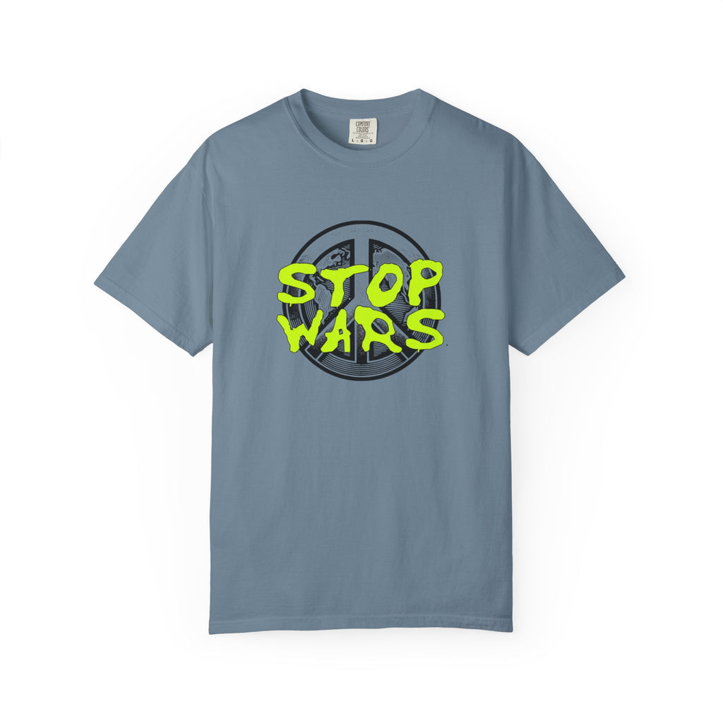 Peace Sign "Stop Wars" T-Shirt — Anti-War Graphic Tee