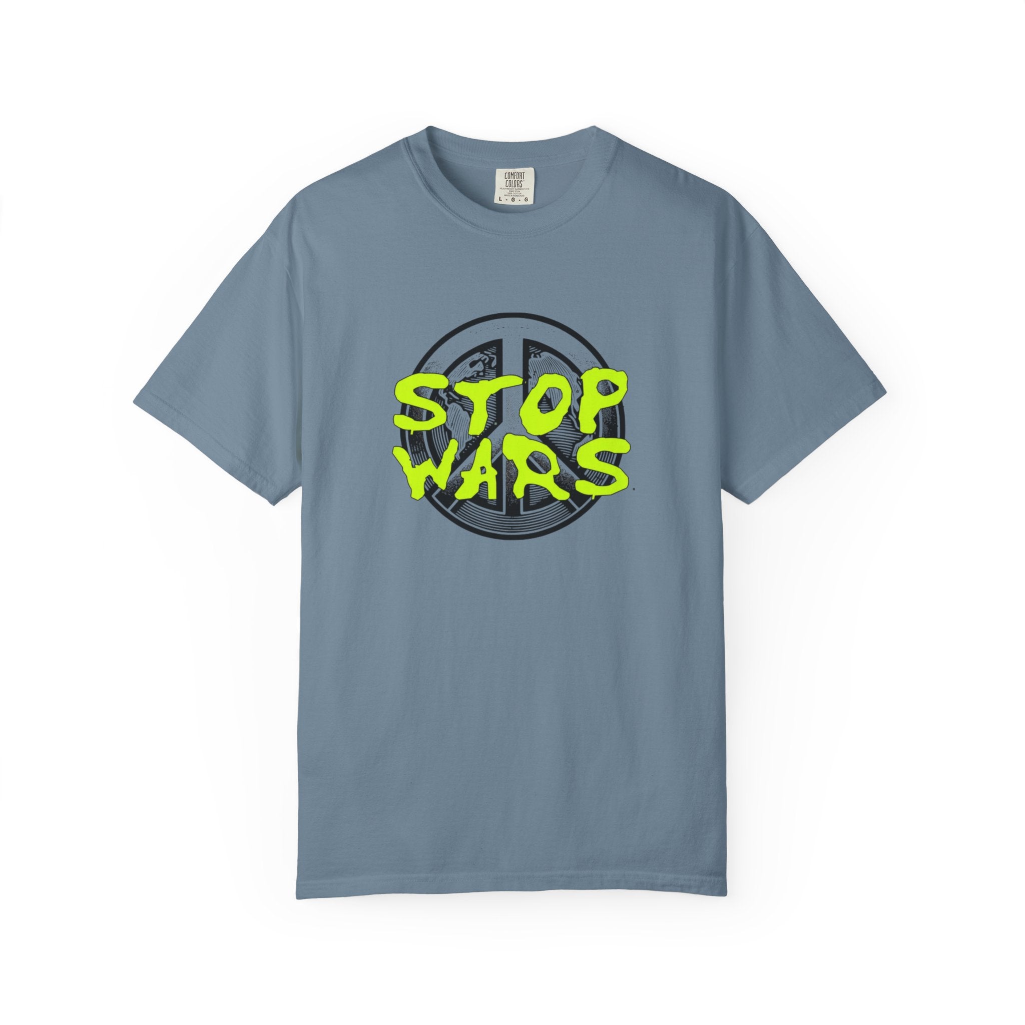 Peace Sign "Stop Wars" T-Shirt — Anti-War Graphic Tee